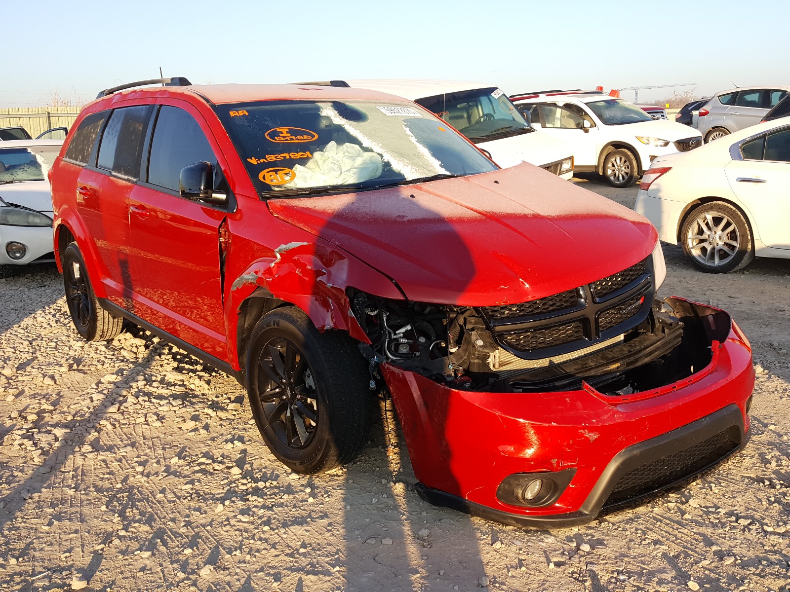 DODGE JOURNEY SE 2019 3c4pdcbg3kt837801