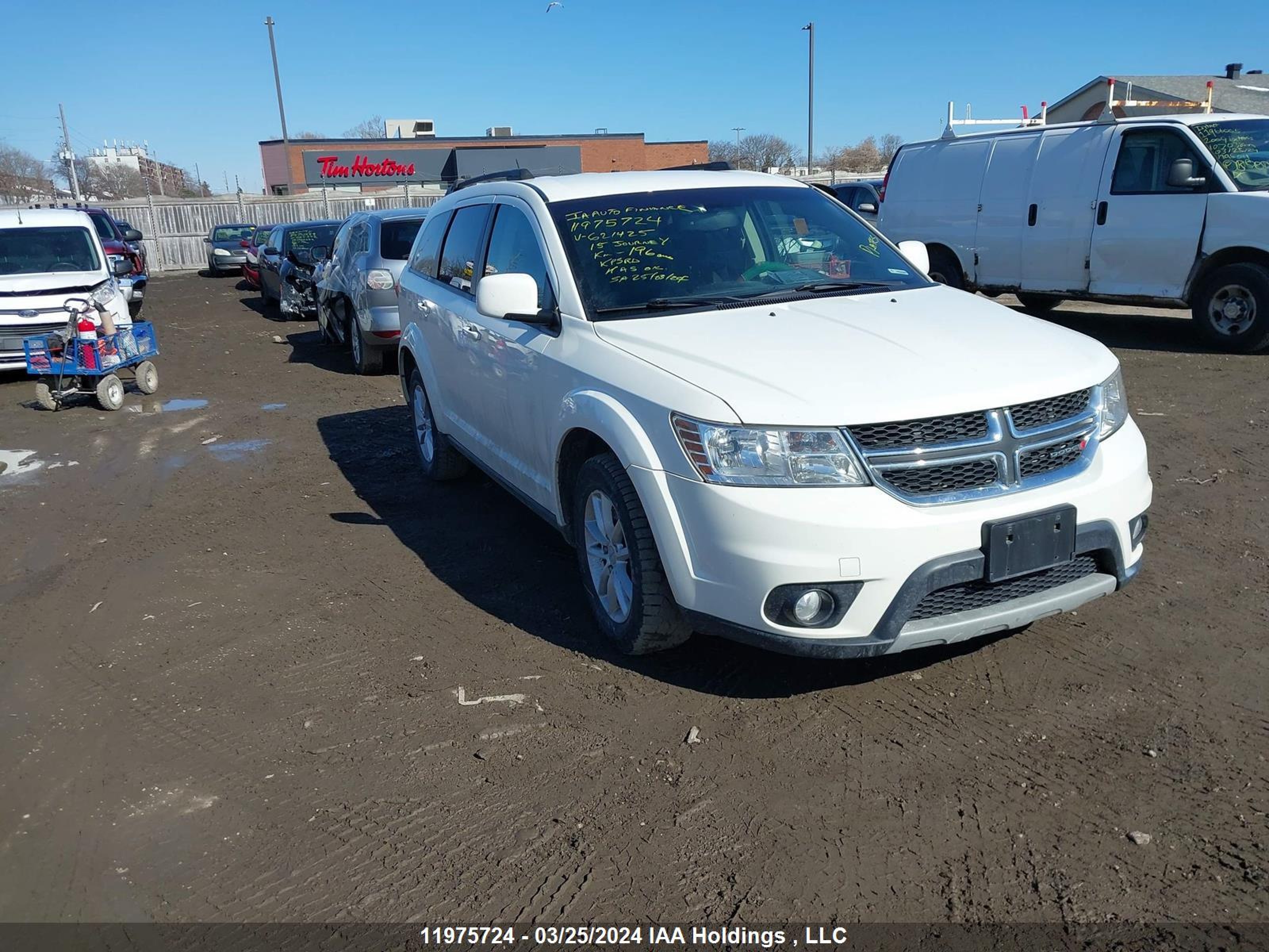 DODGE JOURNEY 2015 3c4pdccg0ft621425