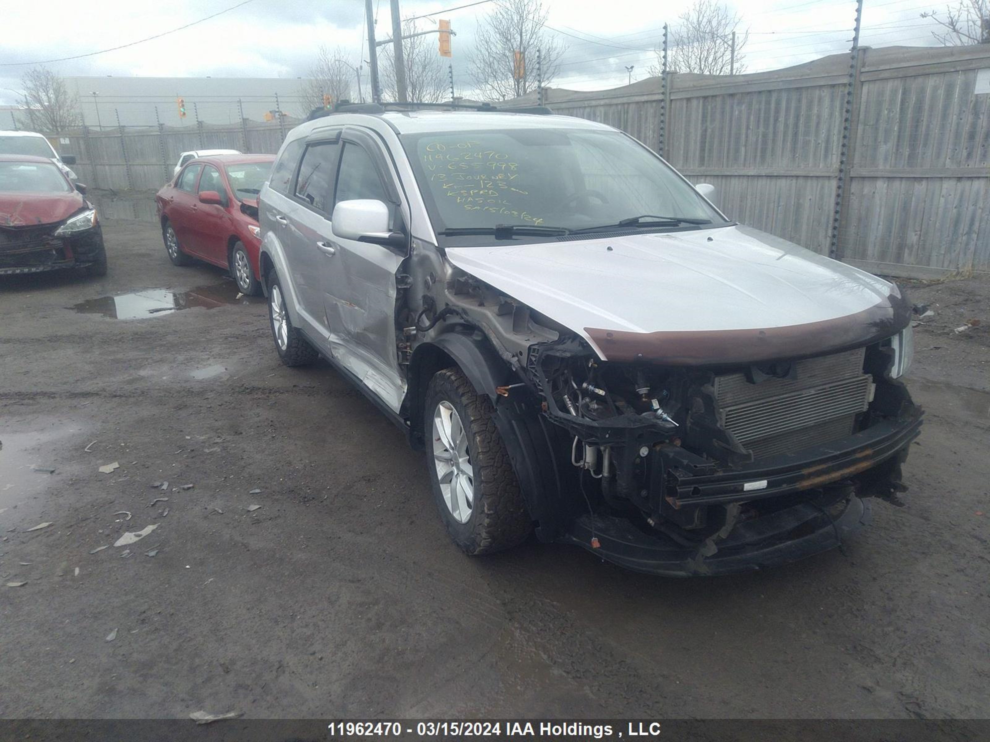 DODGE JOURNEY 2013 3c4pdccg1dt655998