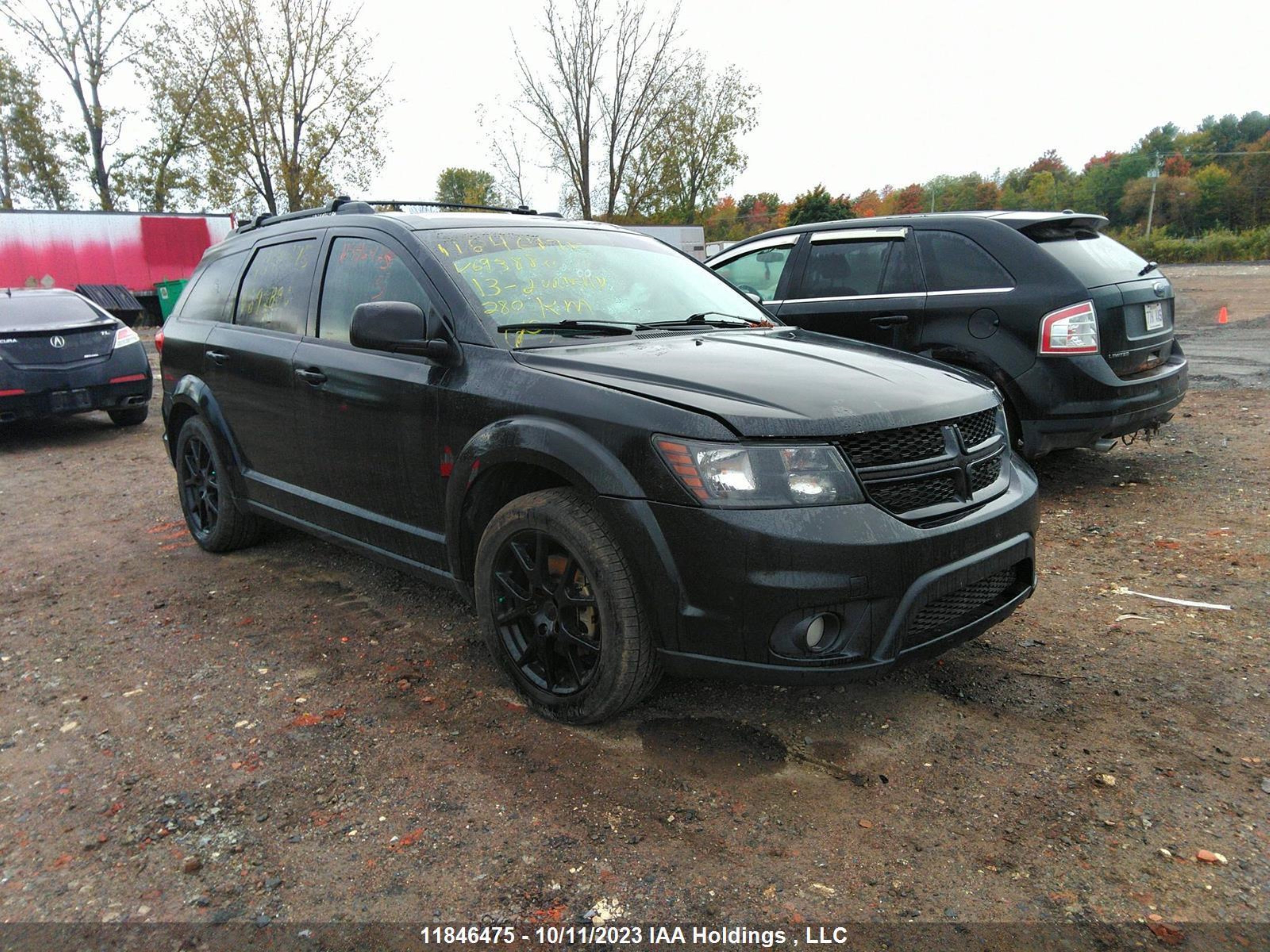 DODGE JOURNEY 2013 3c4pdccg3dt693880