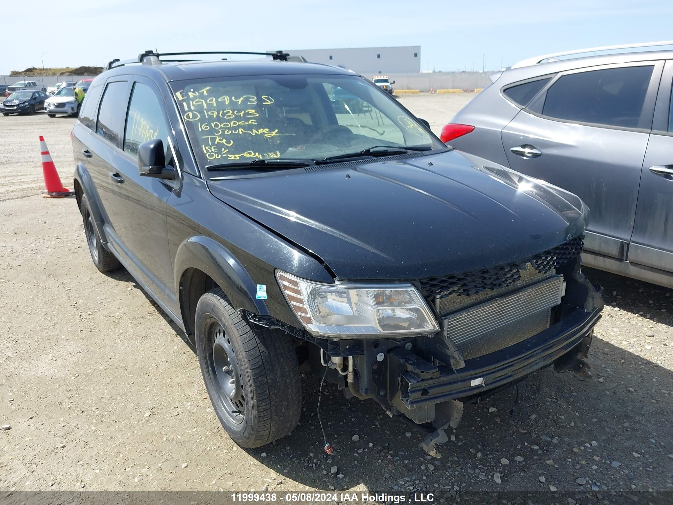 DODGE JOURNEY 2016 3c4pdccg3gt191343