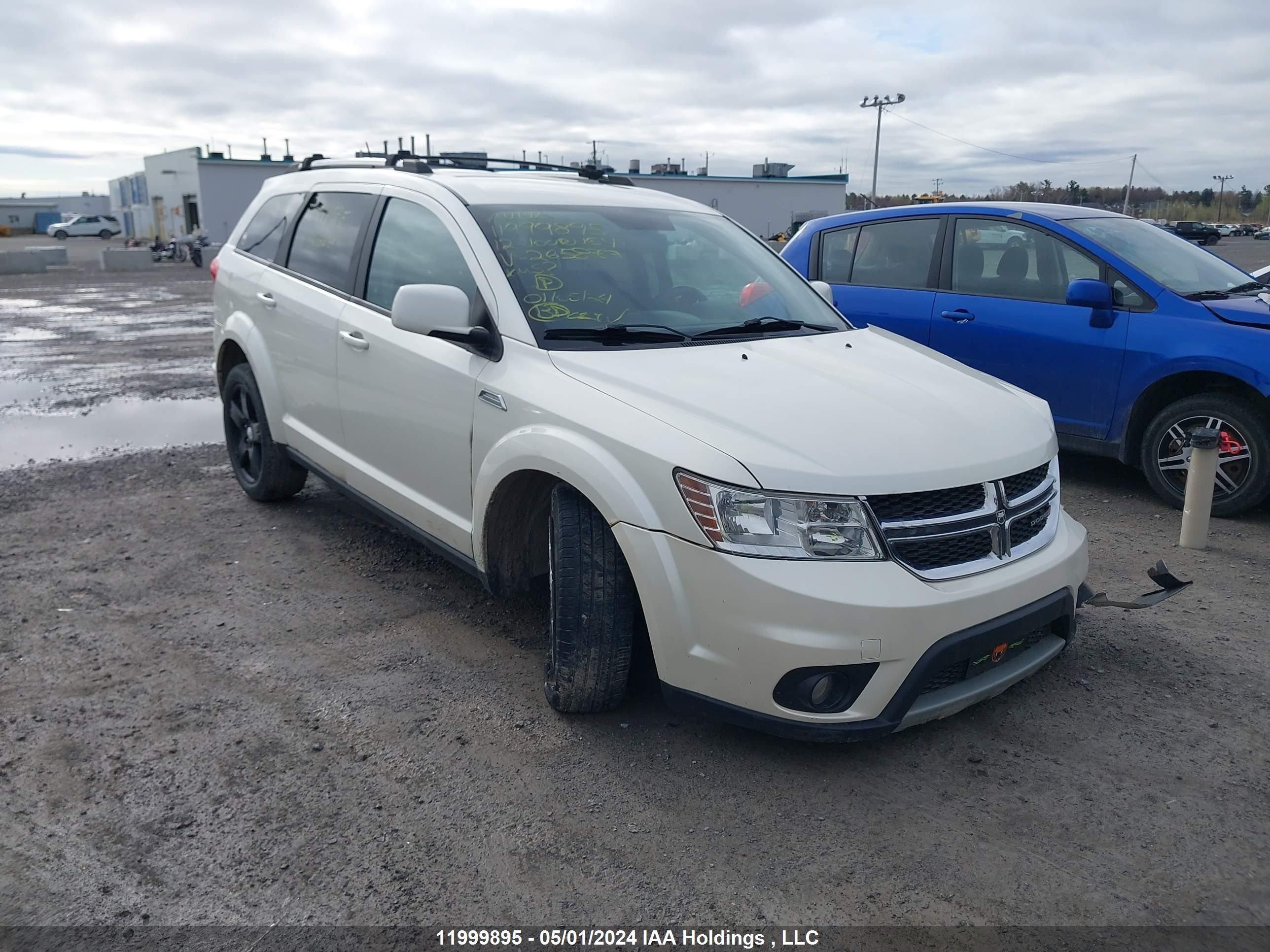 DODGE JOURNEY 2012 3c4pdccg6ct265879