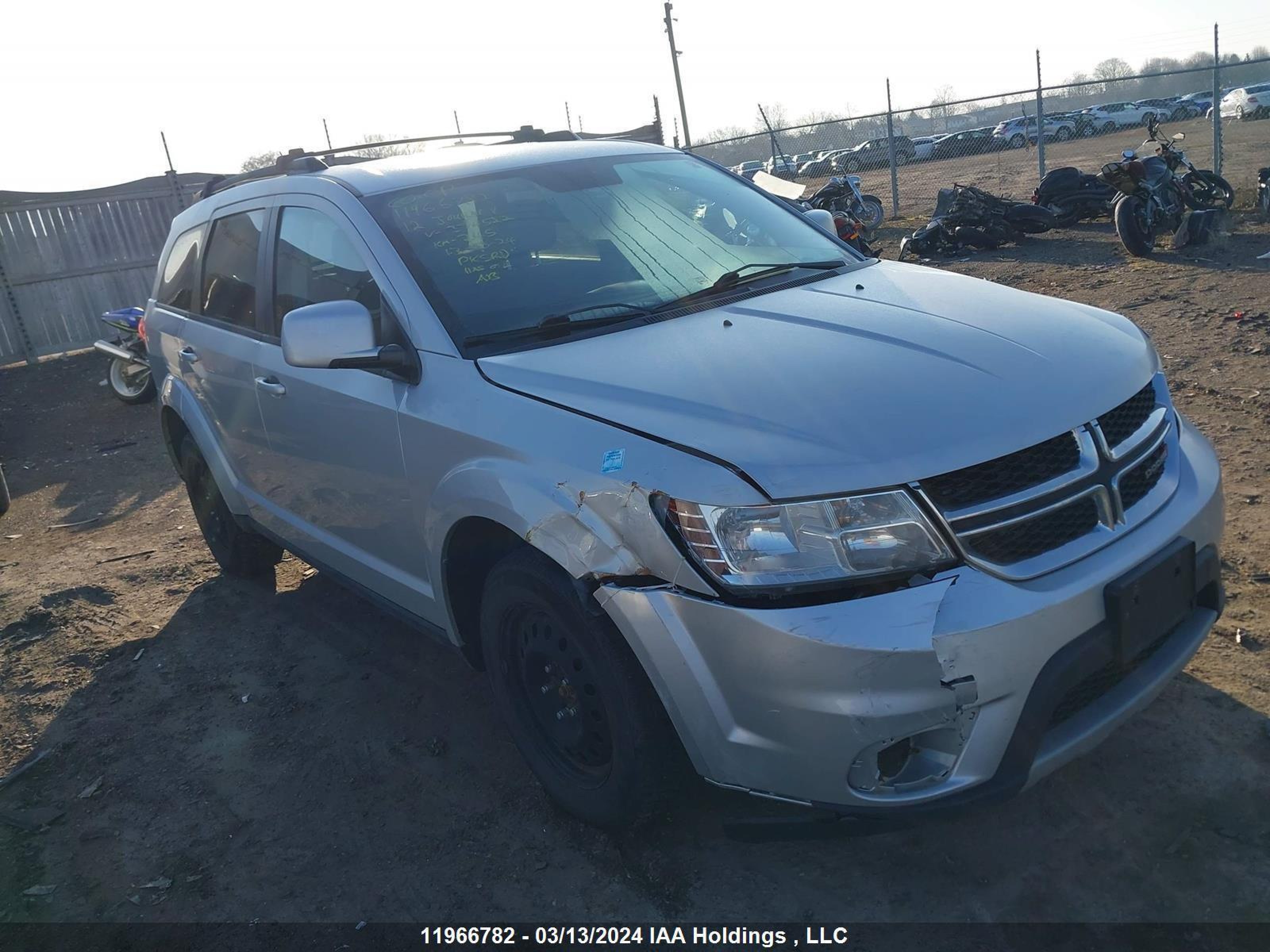 DODGE JOURNEY 2012 3c4pdccg6ct374522