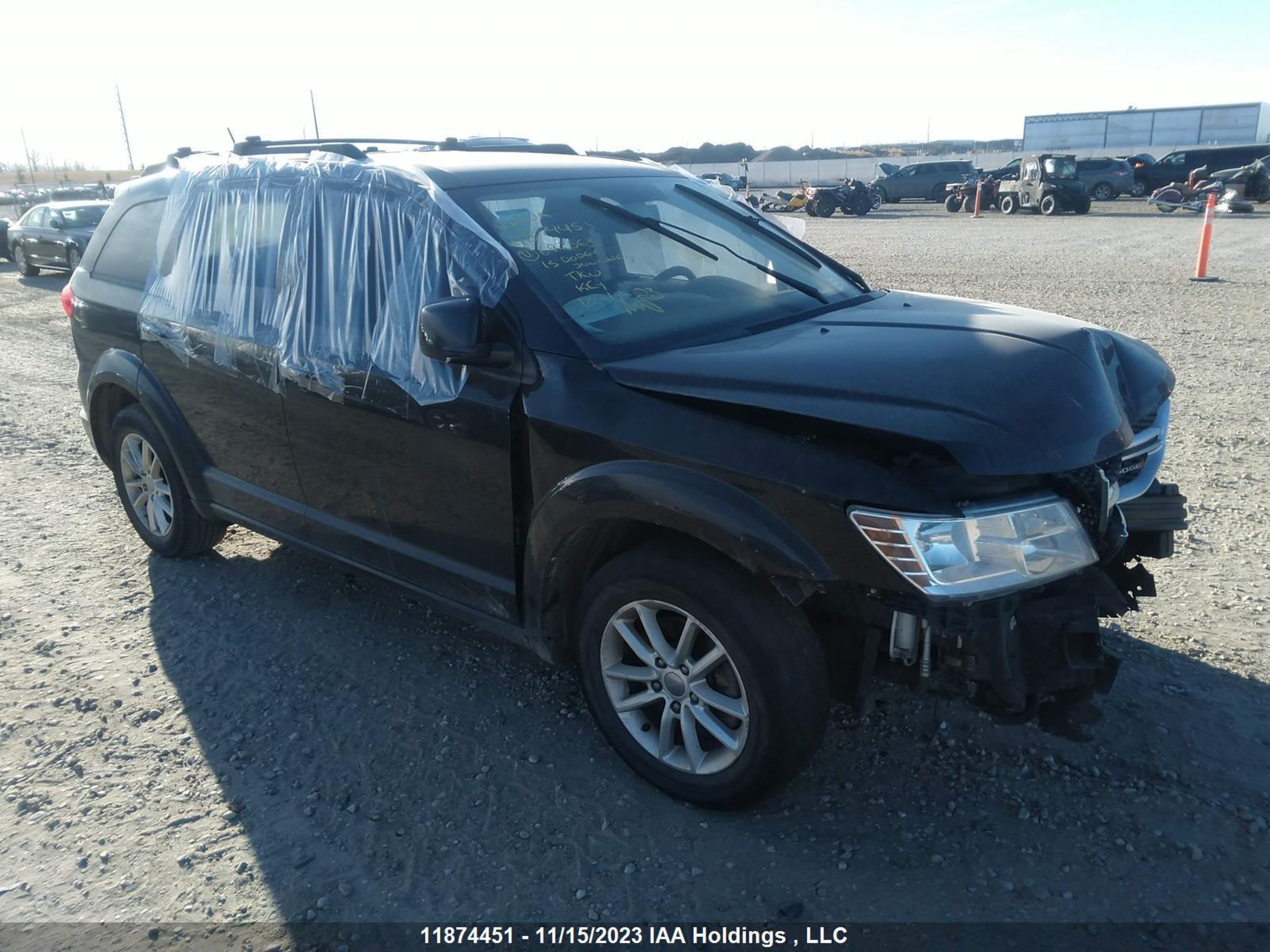 DODGE JOURNEY 2015 3c4pdccg7ft697563