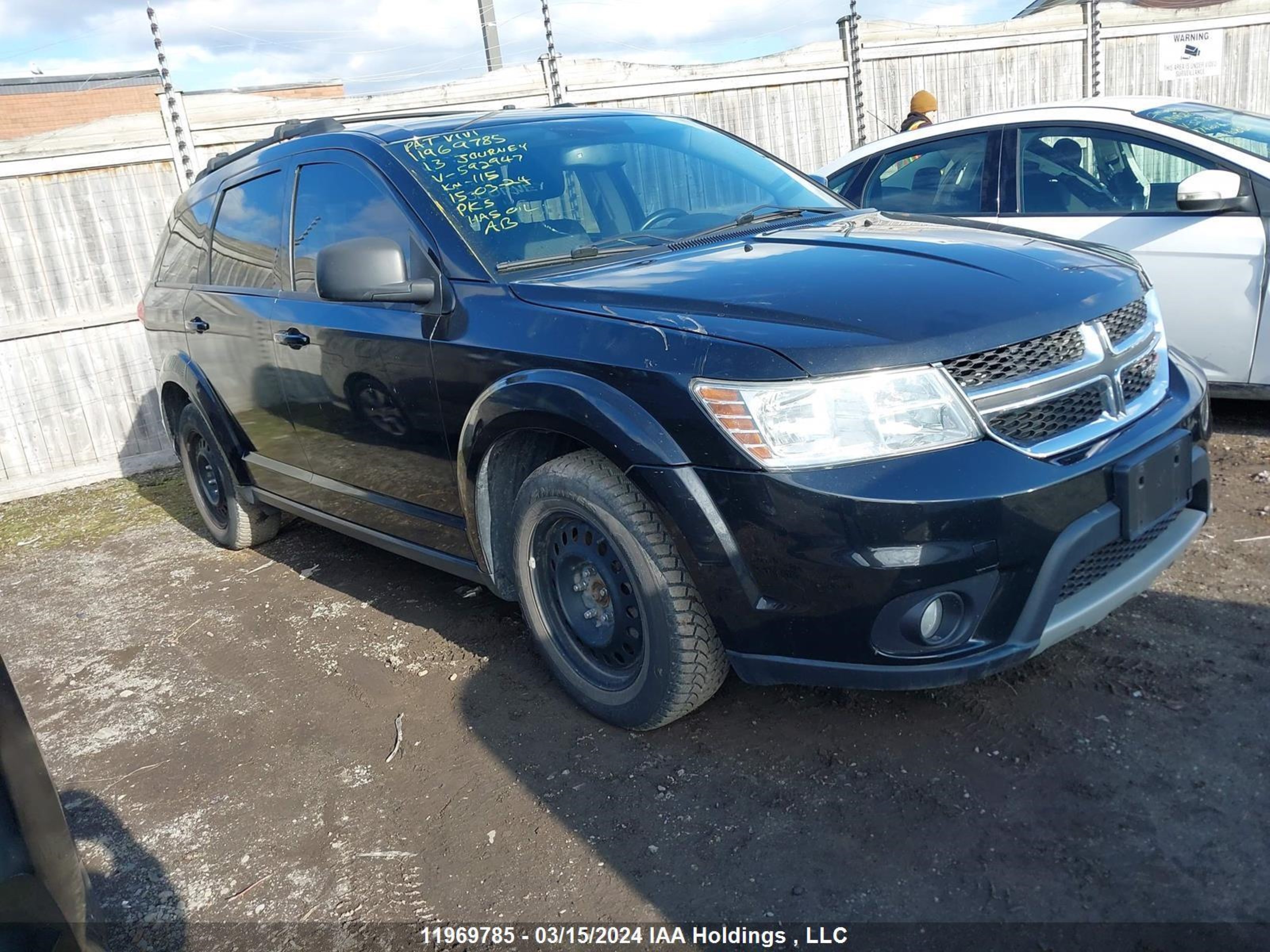 DODGE JOURNEY 2013 3c4pdccg8dt592947