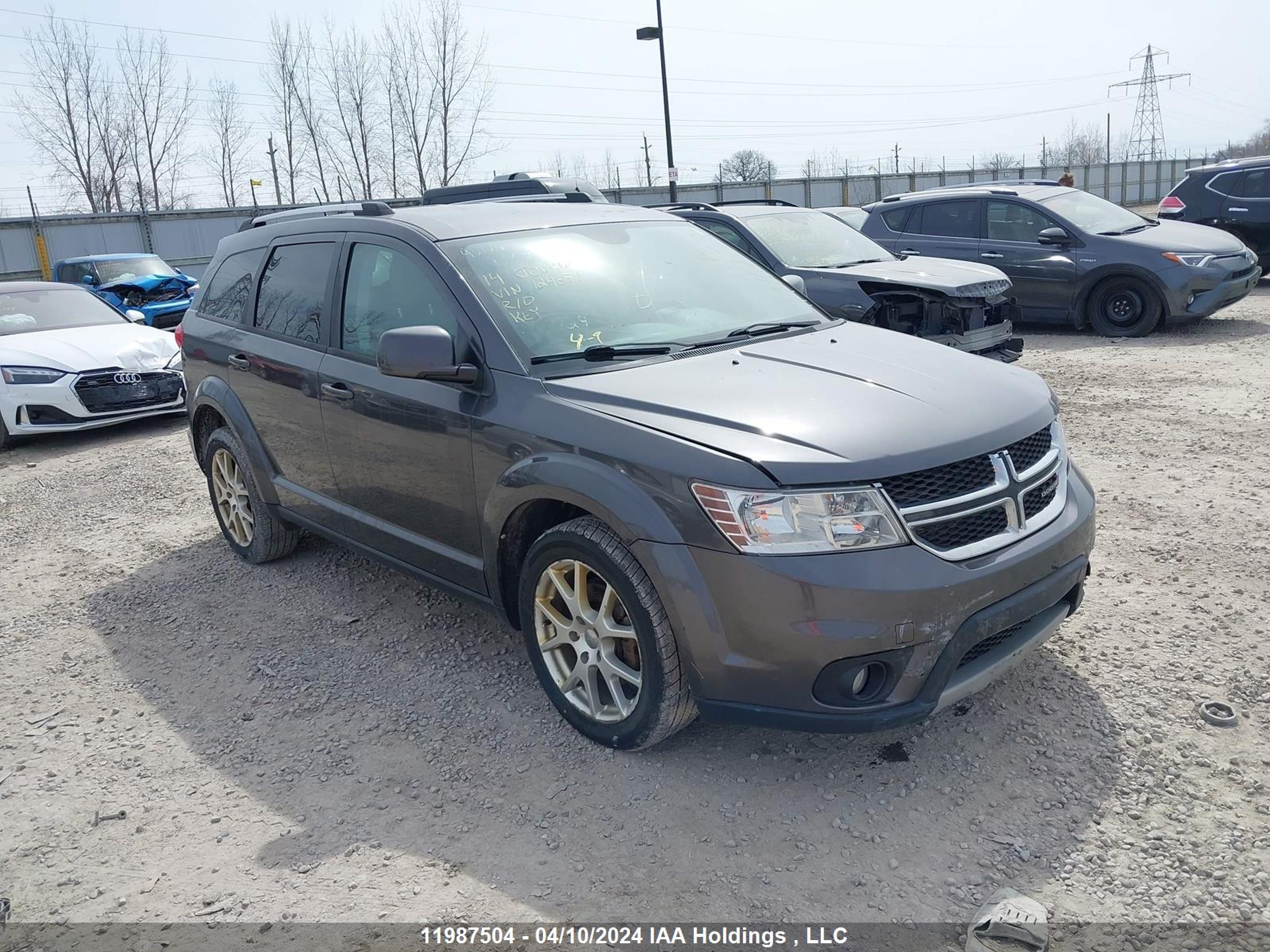 DODGE JOURNEY 2014 3c4pdccg8et124671