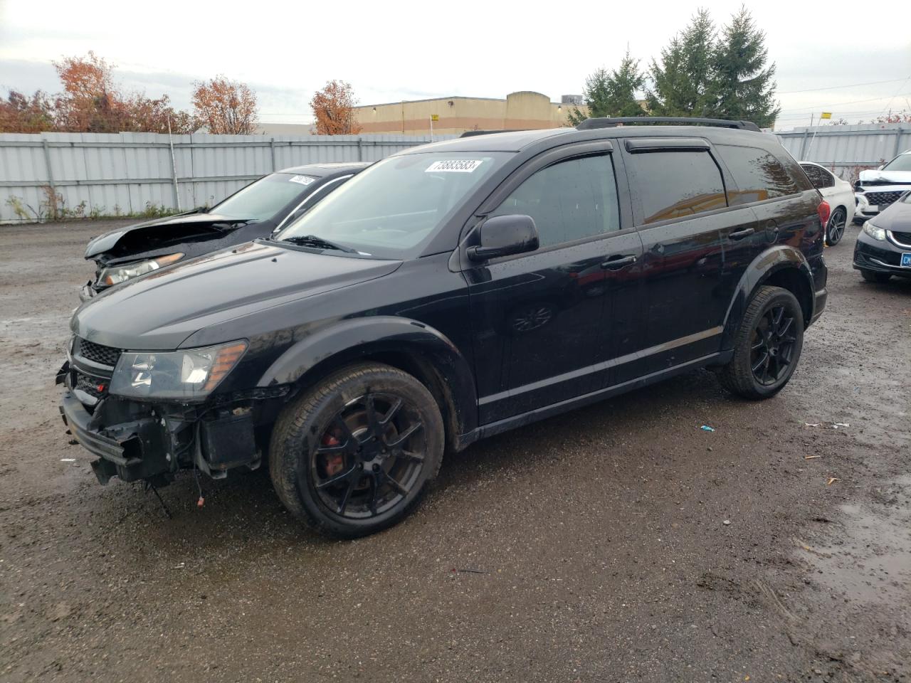 DODGE JOURNEY 2017 3c4pdccg8ht543124