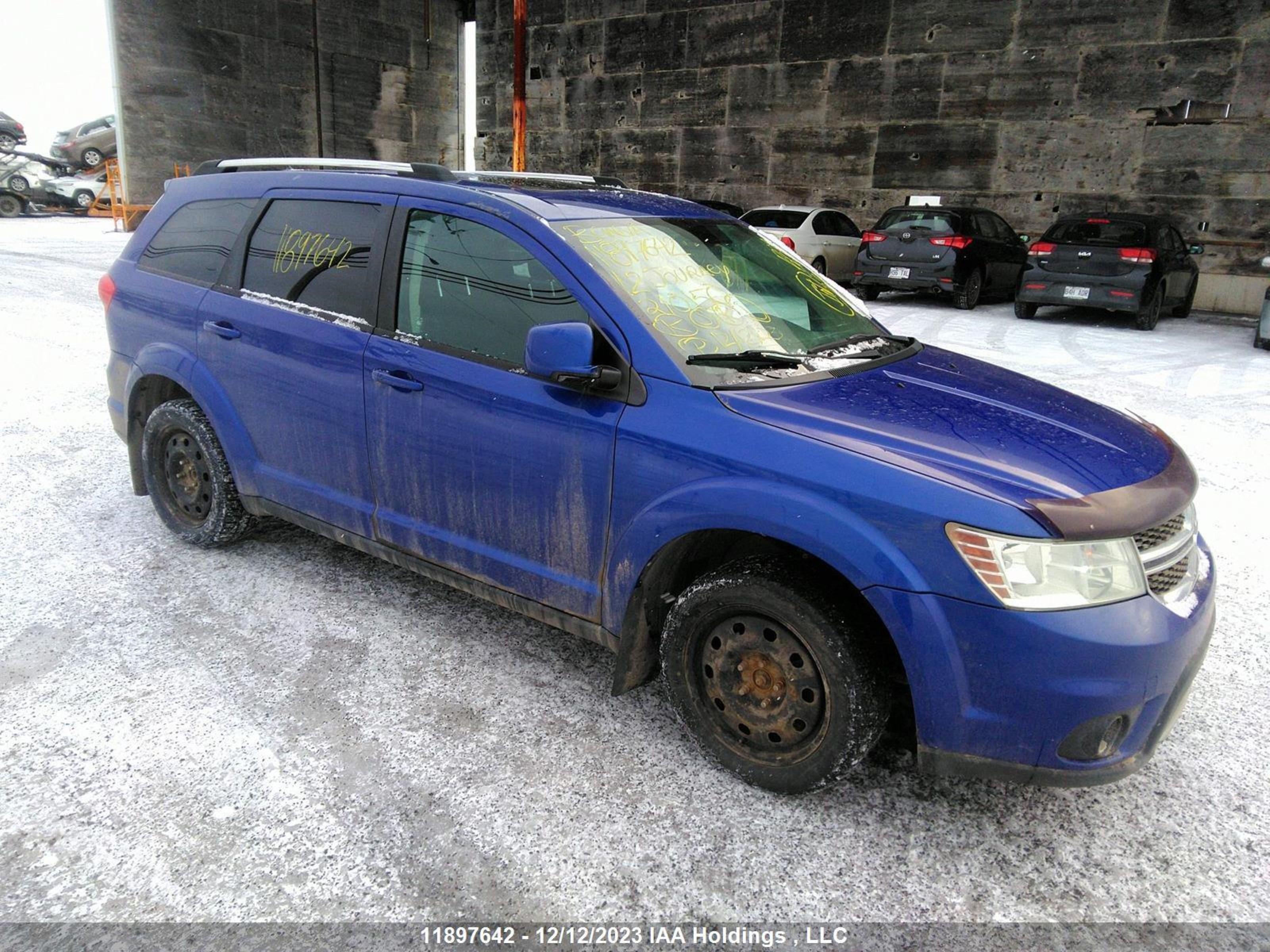 DODGE JOURNEY 2012 3c4pdccg9ct210150