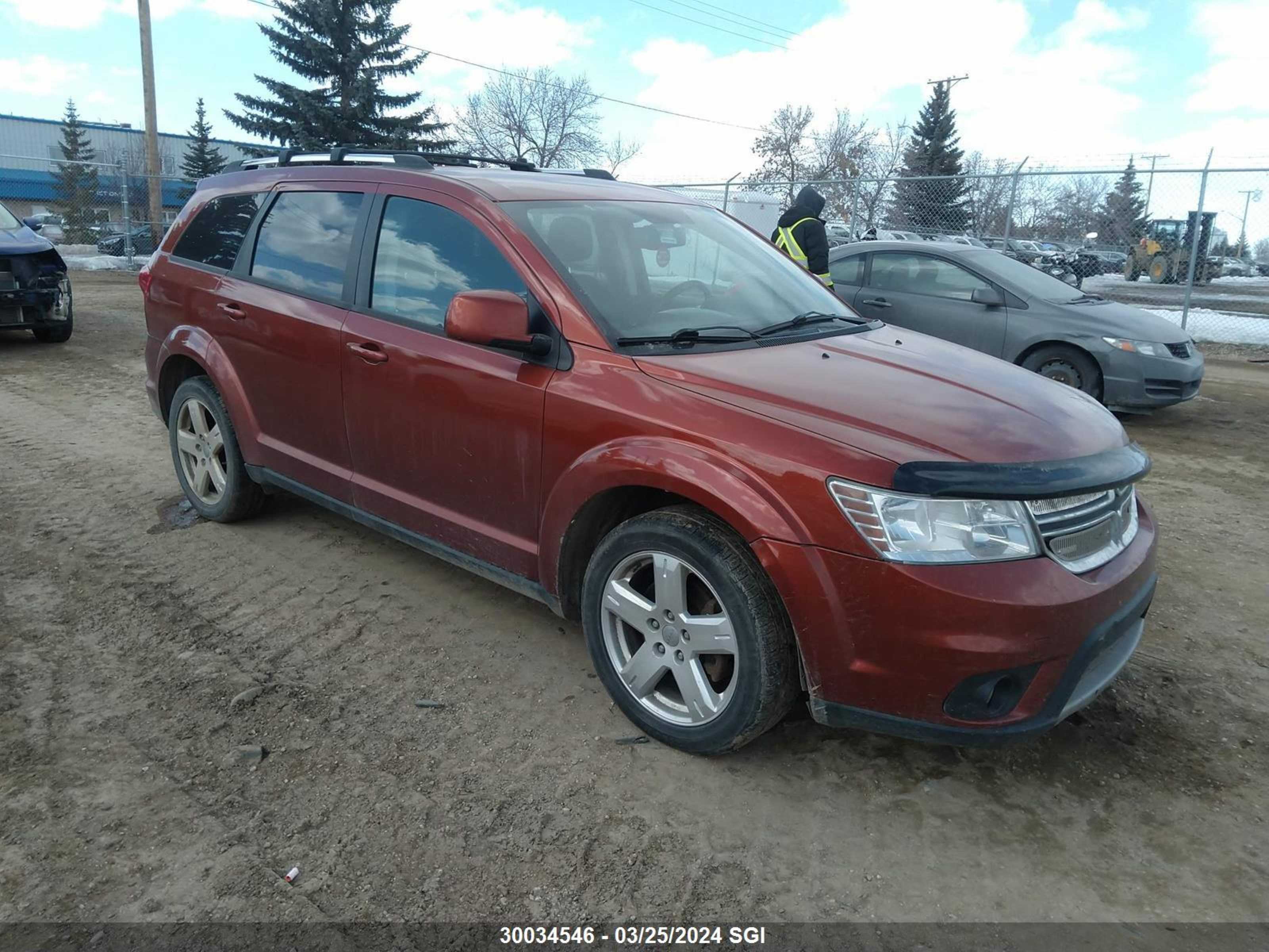 DODGE JOURNEY 2012 3c4pdccgxct321581