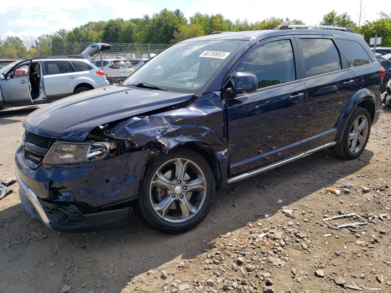 DODGE JOURNEY 2017 3c4pdcgb5ht525890