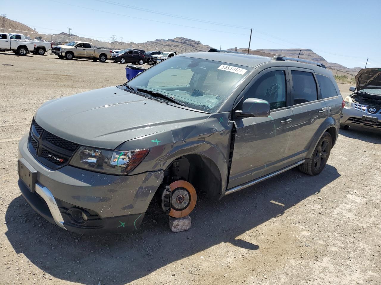 DODGE JOURNEY 2020 3c4pdcgbxlt206655