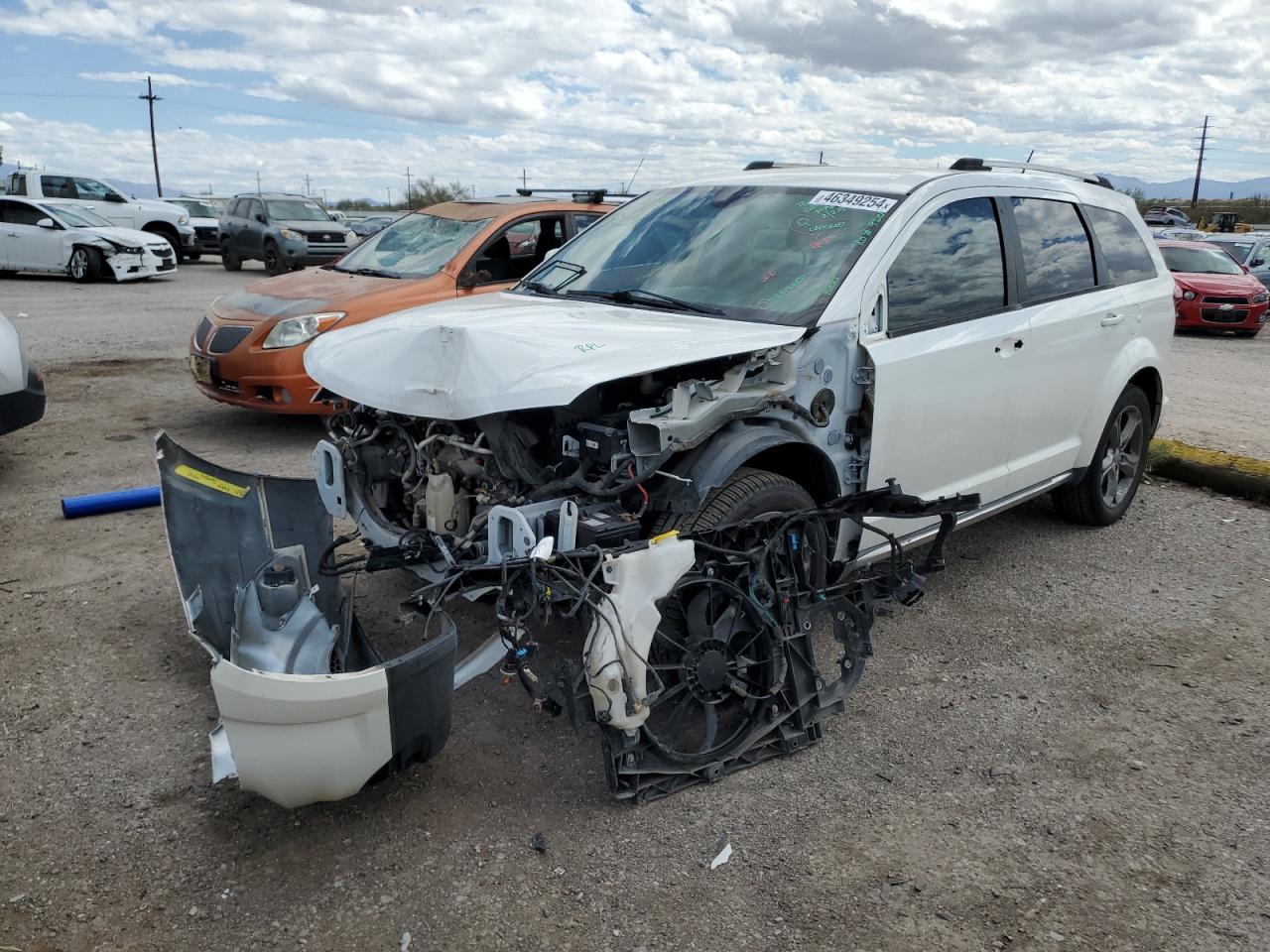 DODGE JOURNEY 2017 3c4pdcgg0ht555522