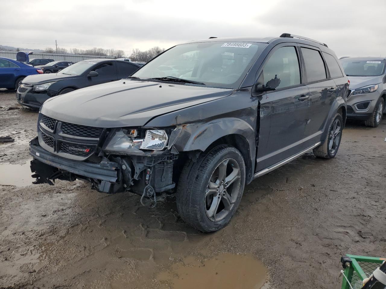 DODGE JOURNEY 2017 3c4pdcgg7ht536689