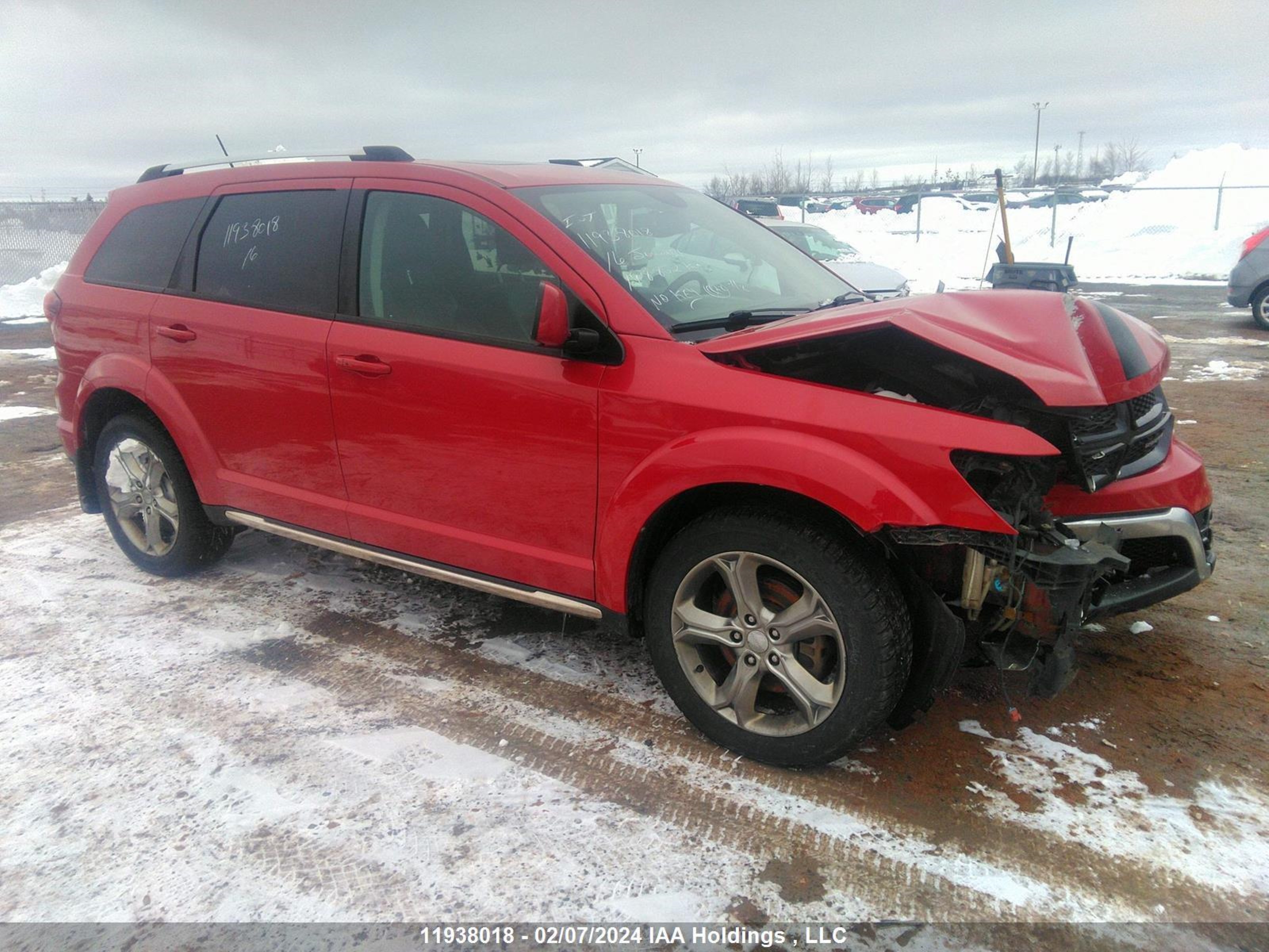 DODGE JOURNEY 2016 3c4pdcgg8gt198783