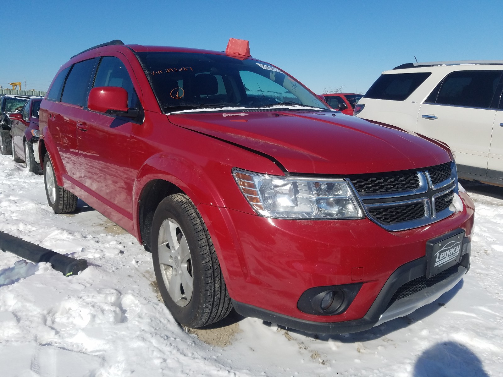 DODGE JOURNEY SX 2012 3c4pddbg1ct293287