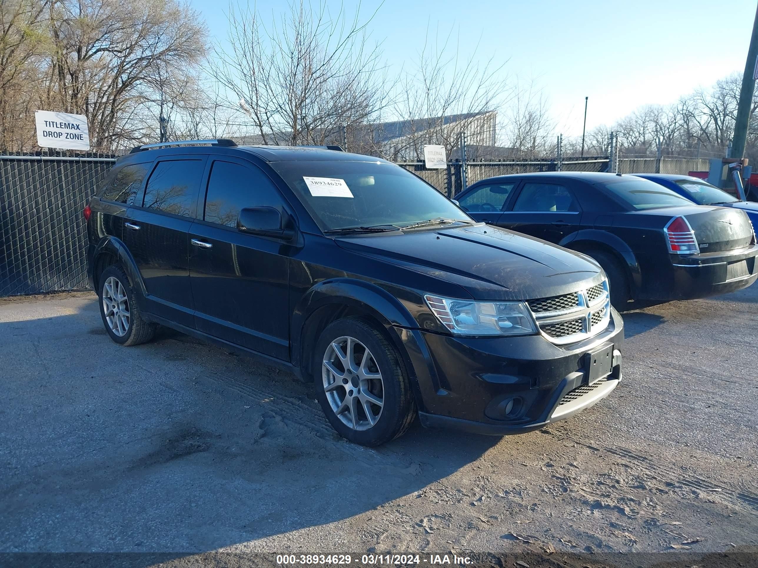 DODGE JOURNEY 2012 3c4pdddg3ct148281