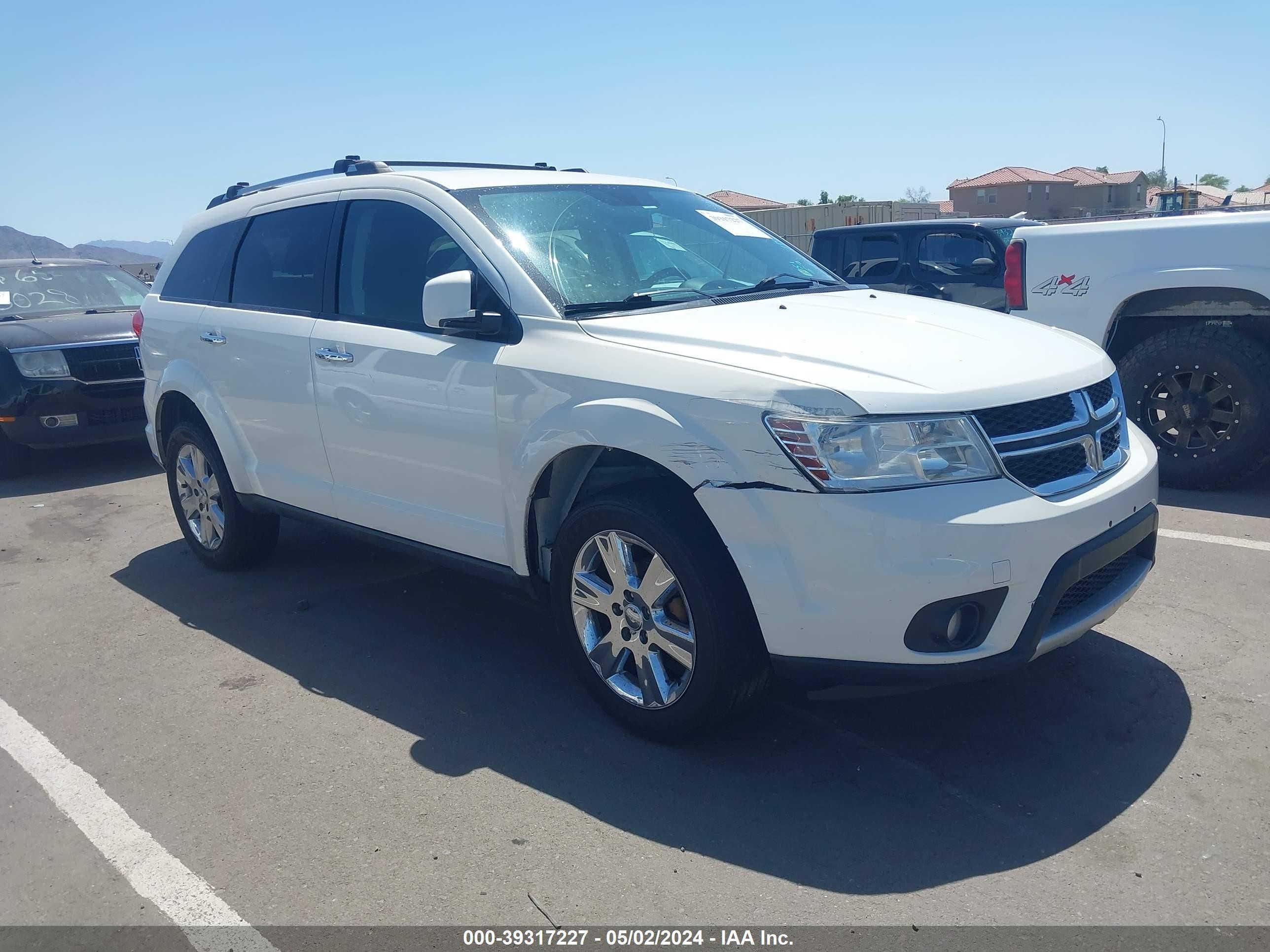 DODGE JOURNEY 2012 3c4pdddg6ct224673