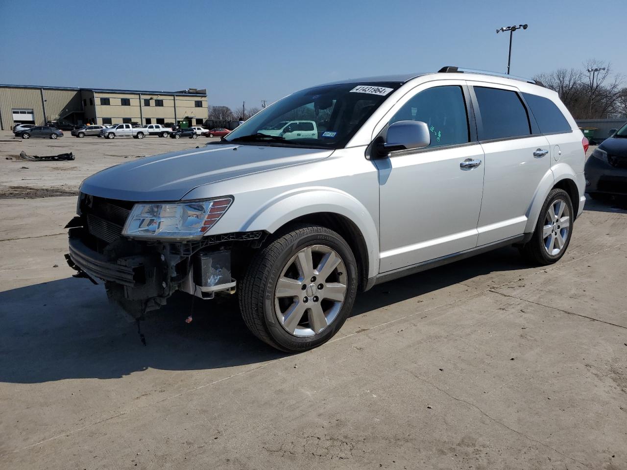 DODGE JOURNEY 2012 3c4pdddg9ct207558