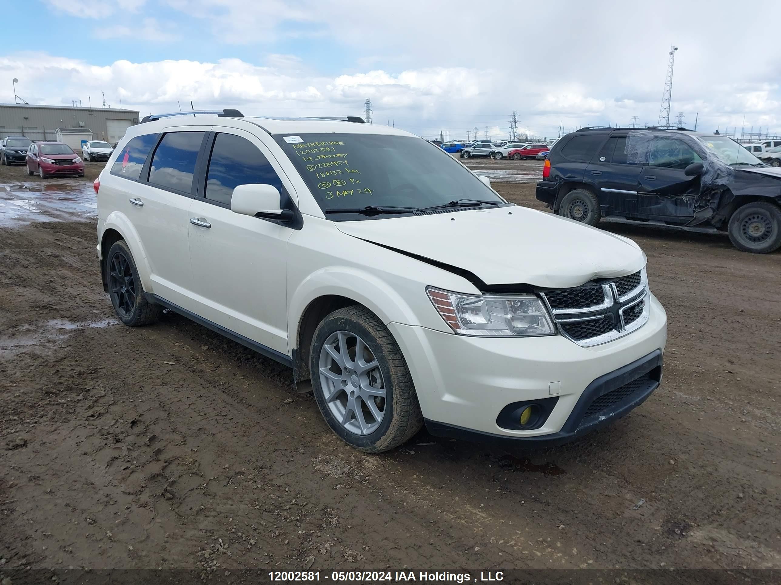 DODGE JOURNEY 2014 3c4pddfg1et228954