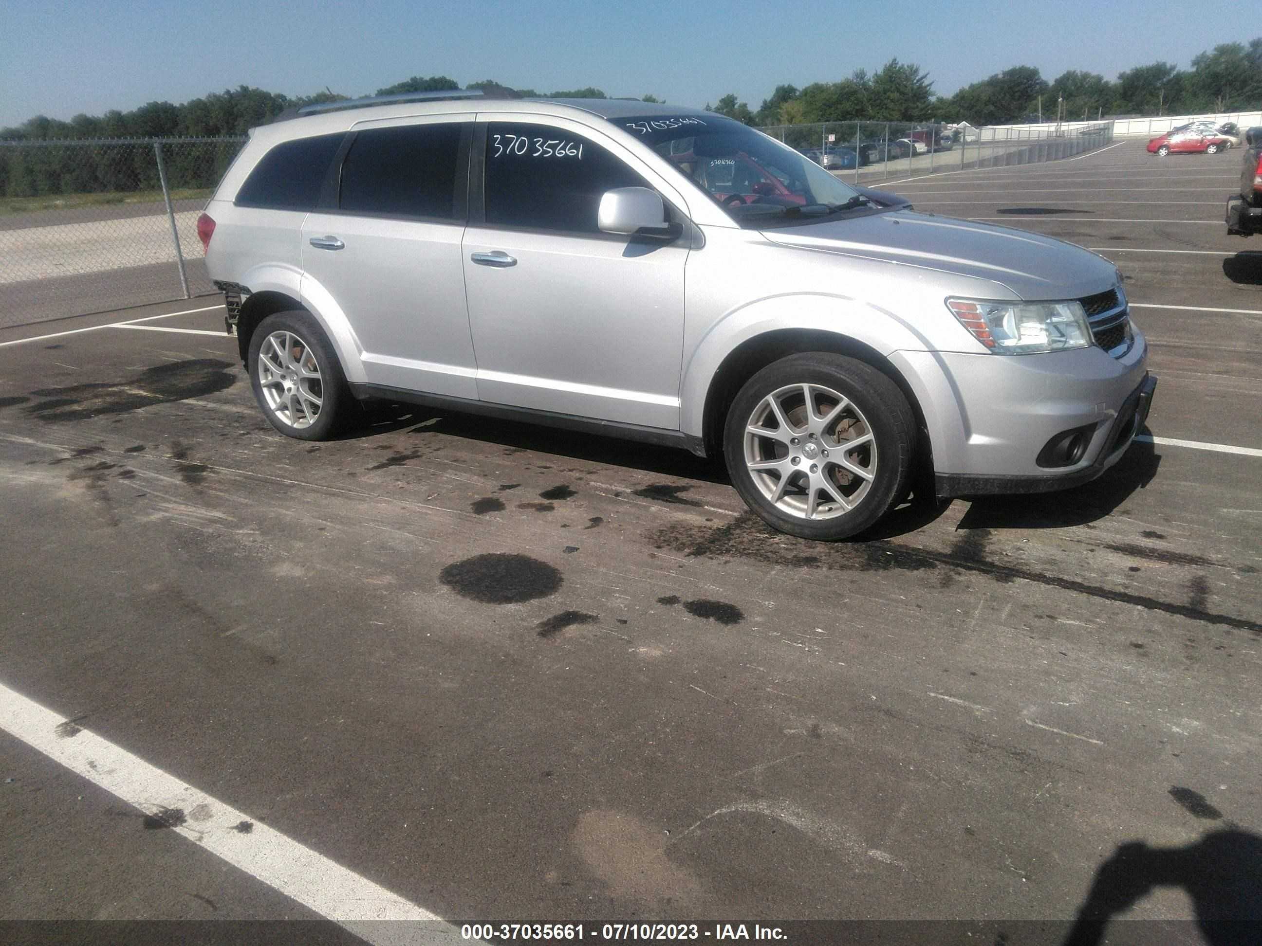 DODGE JOURNEY 2013 3c4pddfg4dt627047