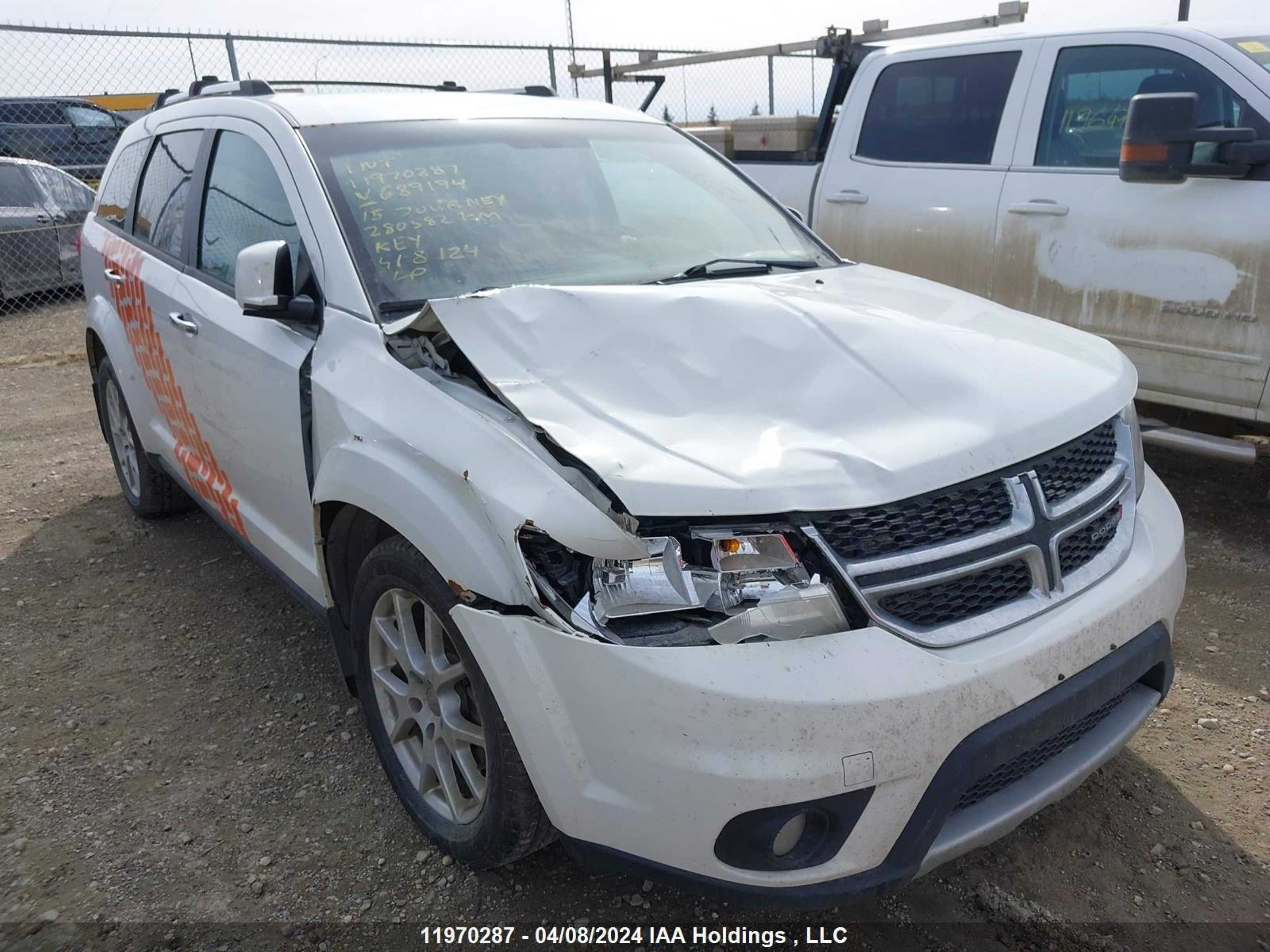 DODGE JOURNEY 2015 3c4pddfg4ft689194