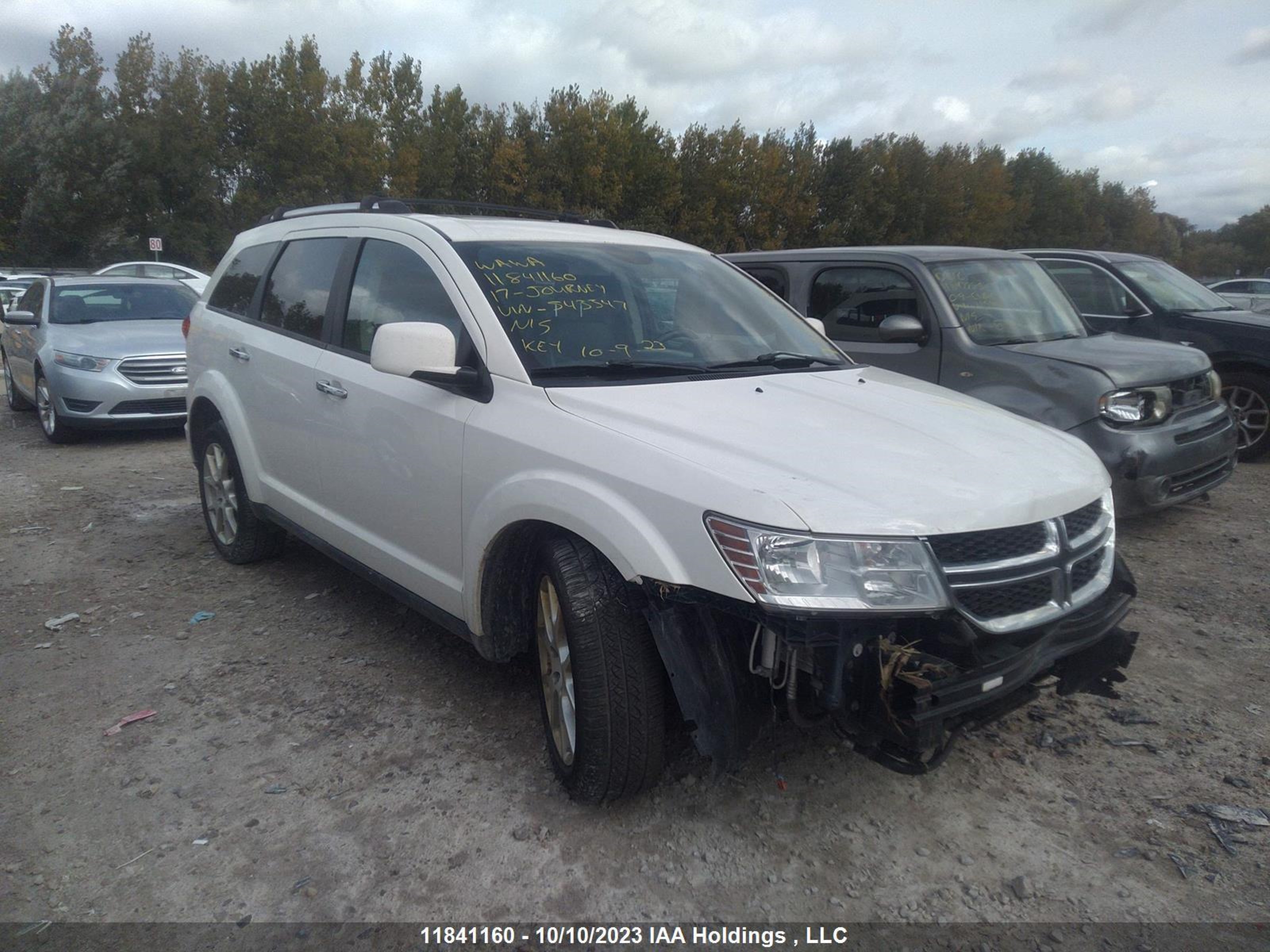 DODGE JOURNEY 2017 3c4pddfg4ht543347