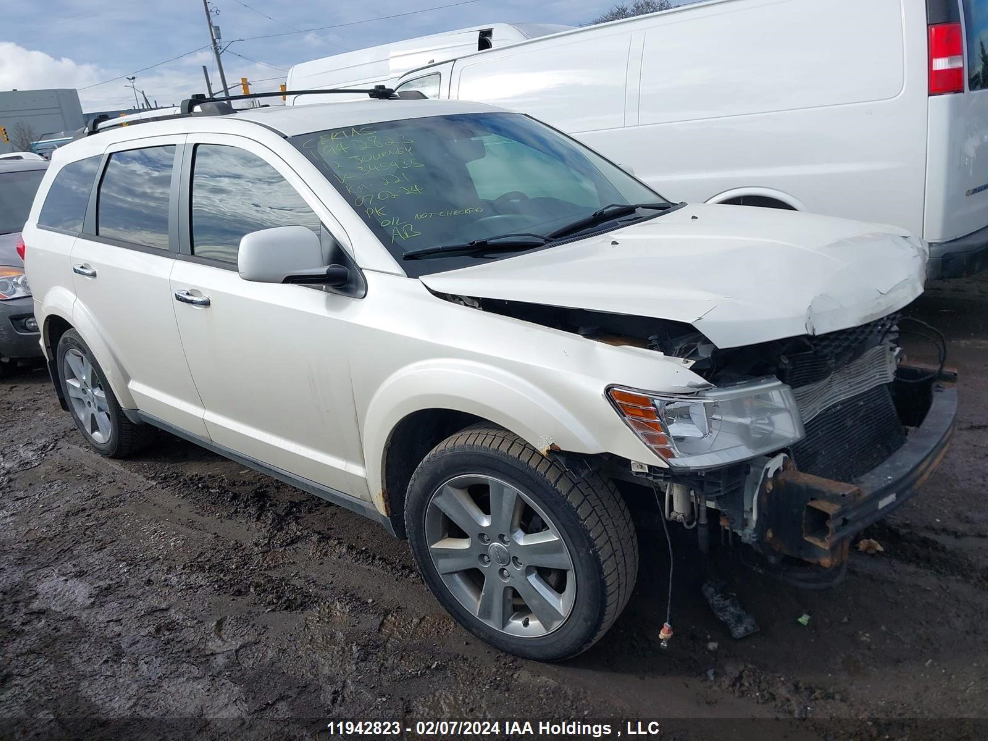 DODGE JOURNEY 2012 3c4pddfg5ct345935