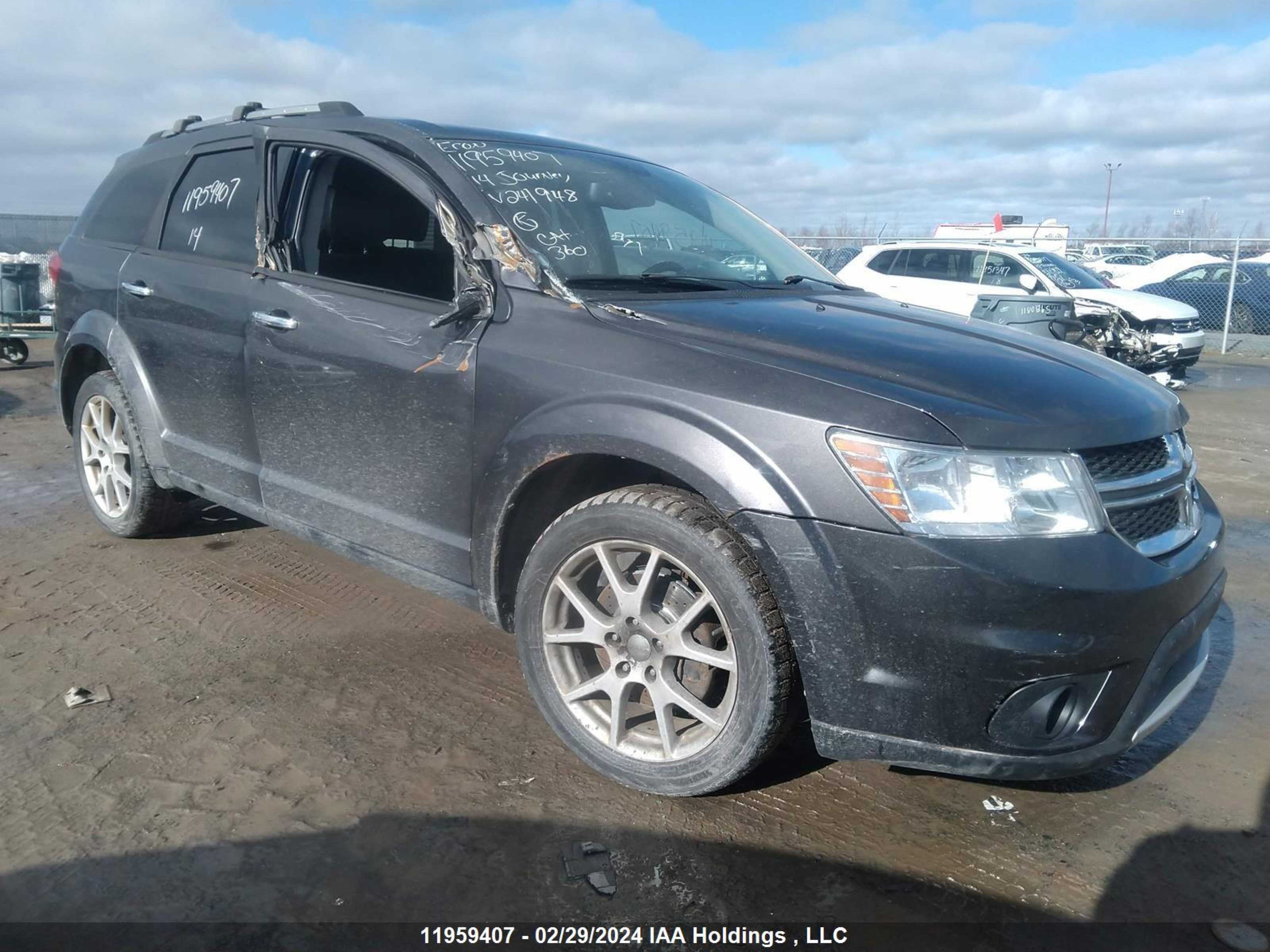 DODGE JOURNEY 2014 3c4pddfg5et241948