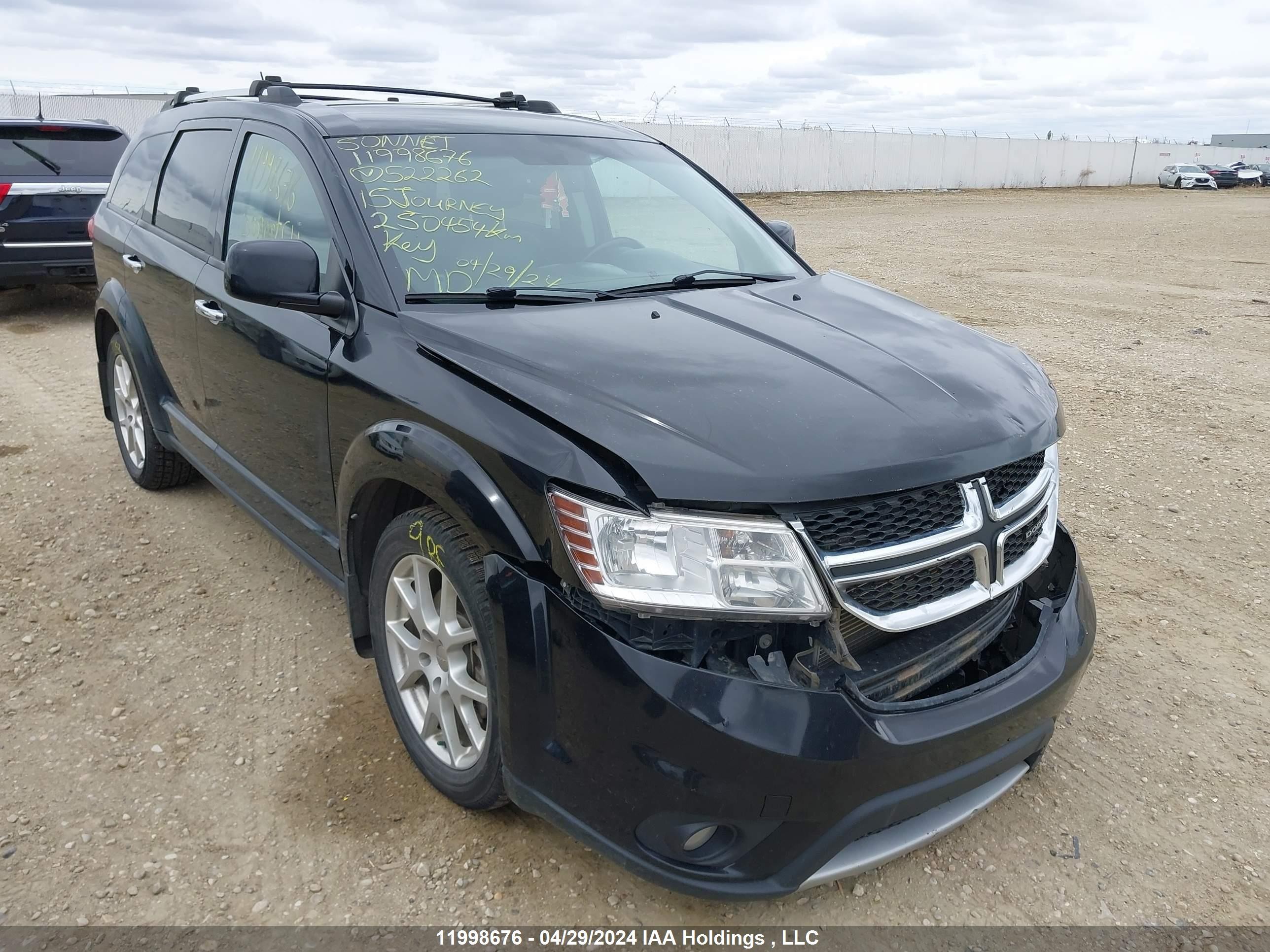 DODGE JOURNEY 2015 3c4pddfg5ft522262