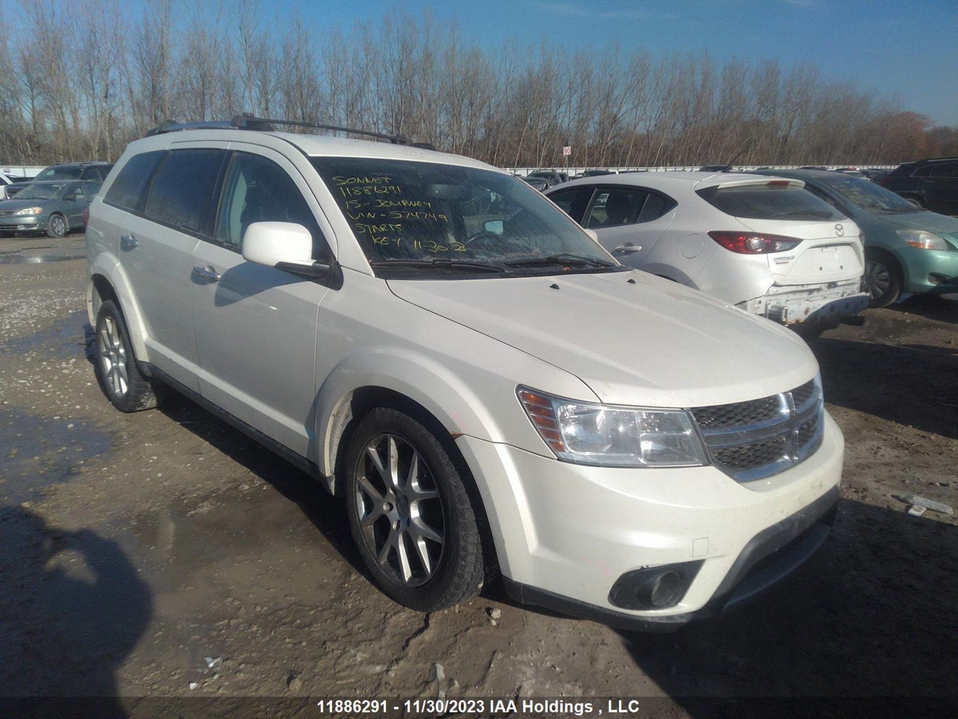 DODGE JOURNEY 2015 3c4pddfg7ft574749