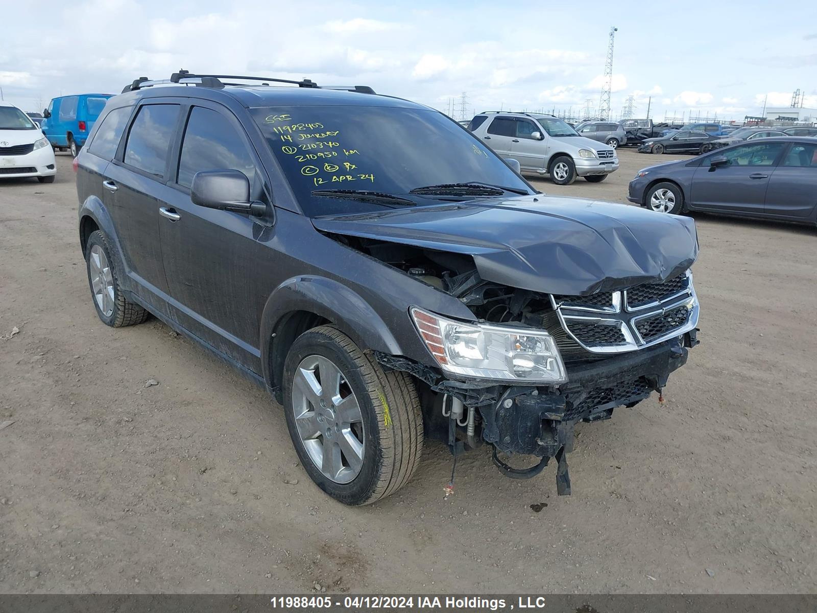 DODGE JOURNEY 2014 3c4pddfg8et210340