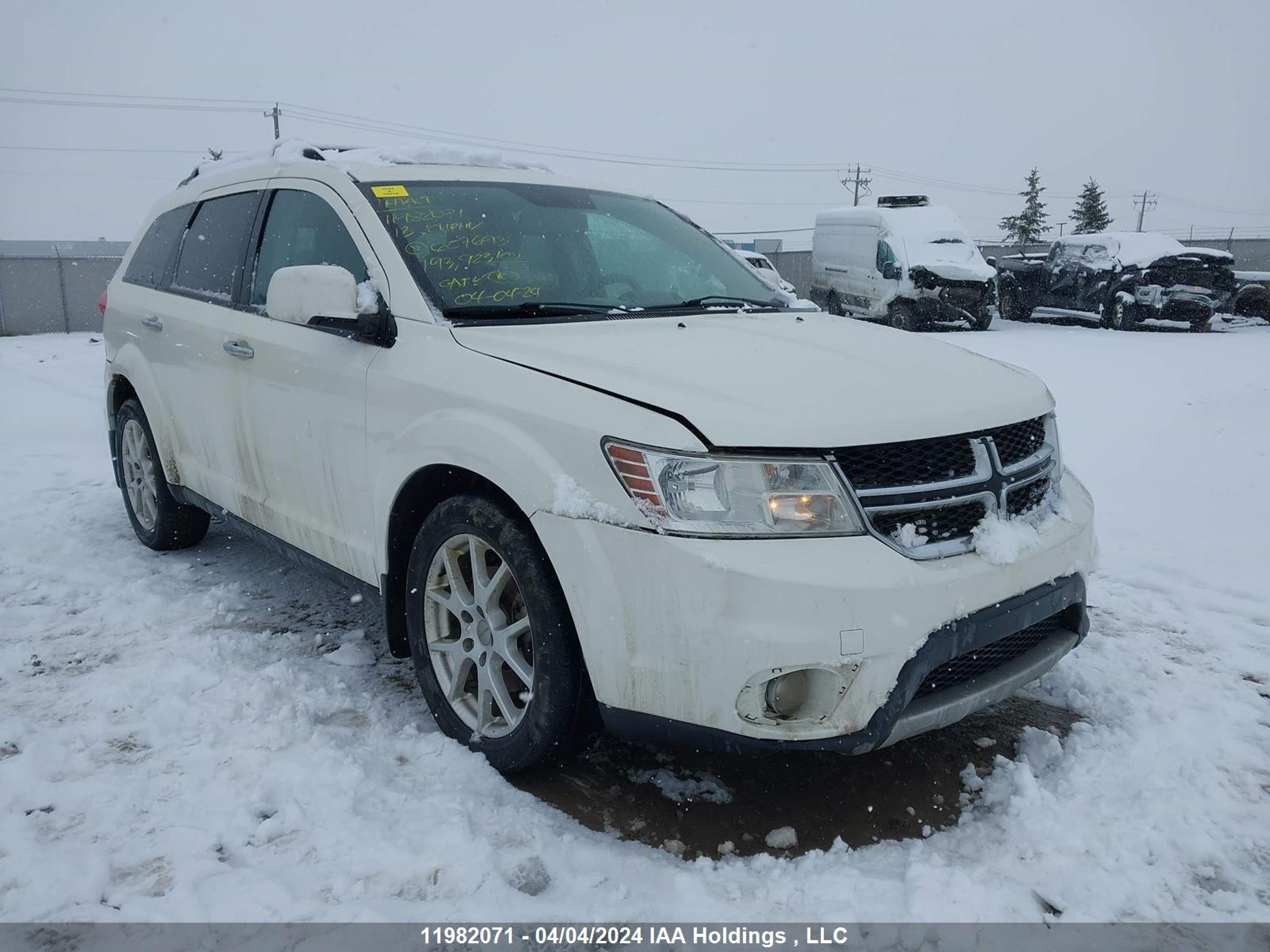 DODGE JOURNEY 2013 3c4pddfg9dt657693