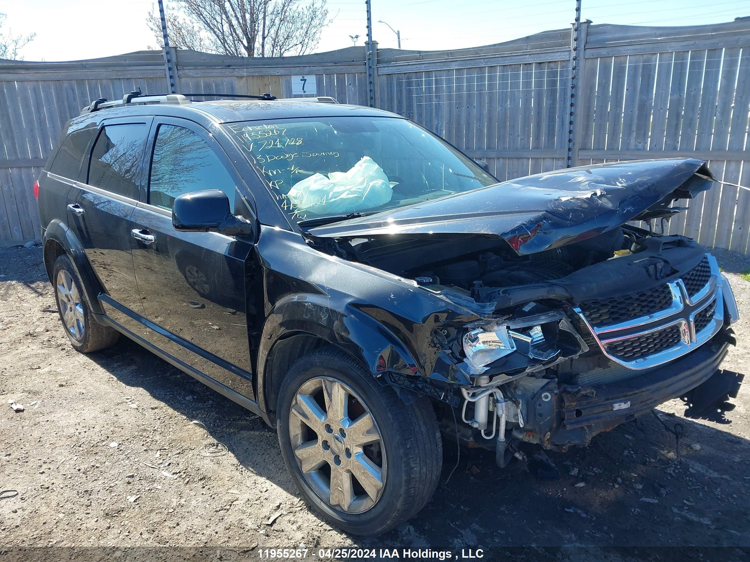 DODGE JOURNEY 2013 3c4pddfg9dt724728