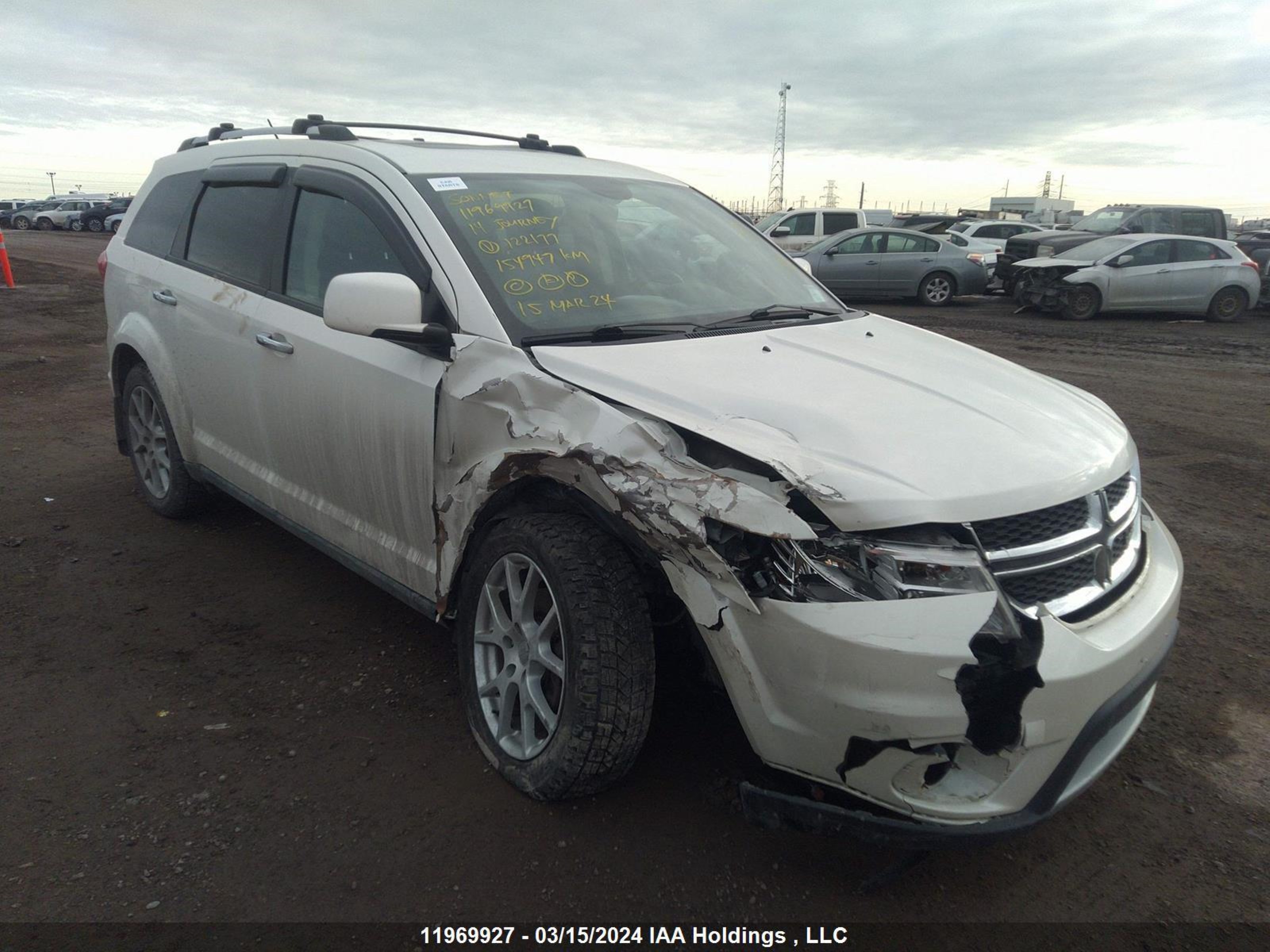 DODGE JOURNEY 2014 3c4pddfgxet122177