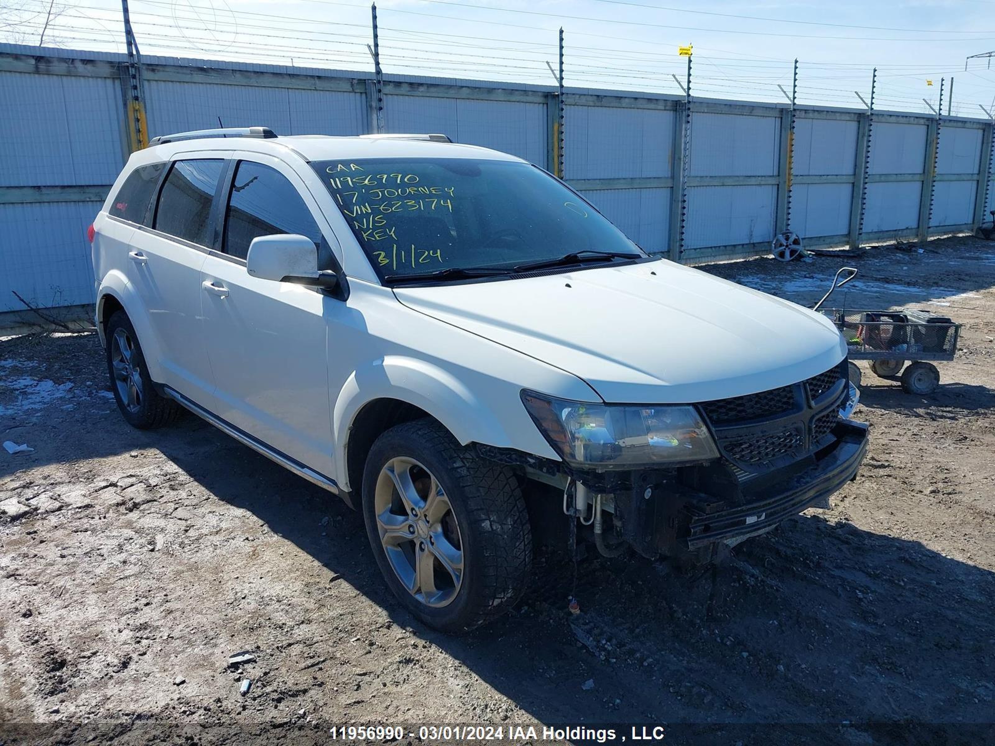 DODGE JOURNEY 2017 3c4pddgg7ht623174