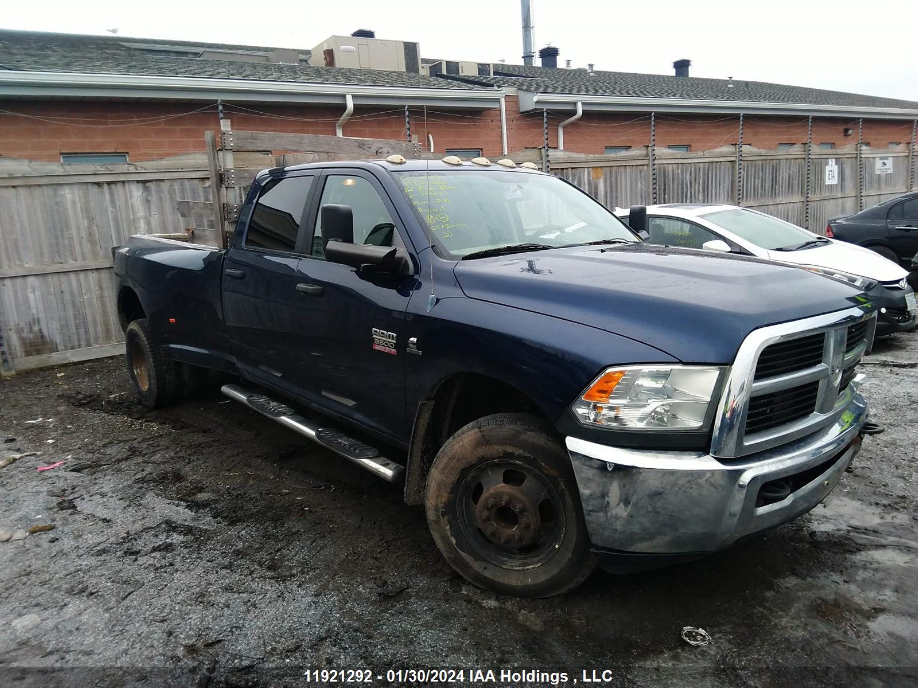 DODGE RAM 2012 3c63drhl9cg289052