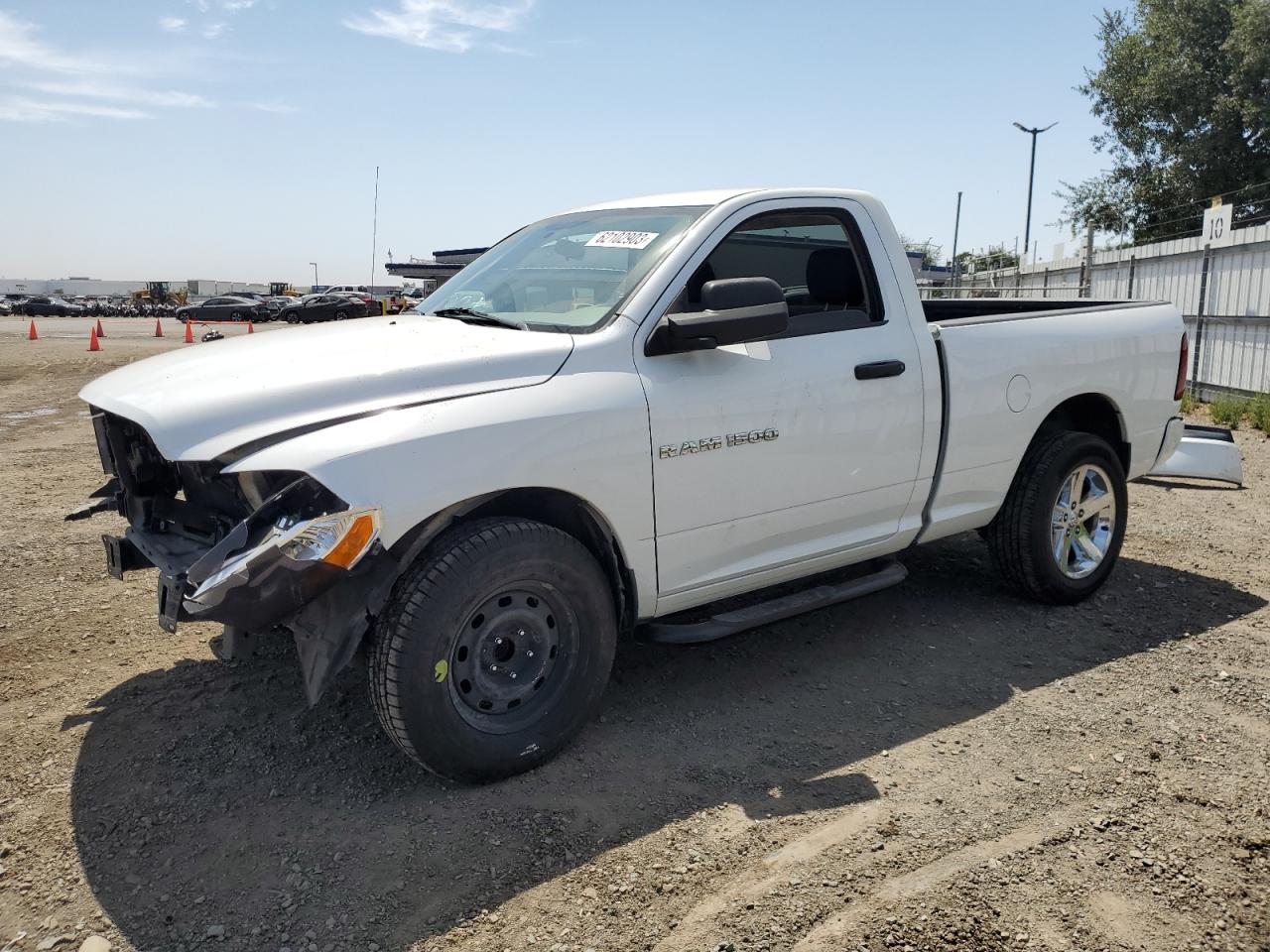 DODGE RAM 2012 3c6jd6ak1cg143221