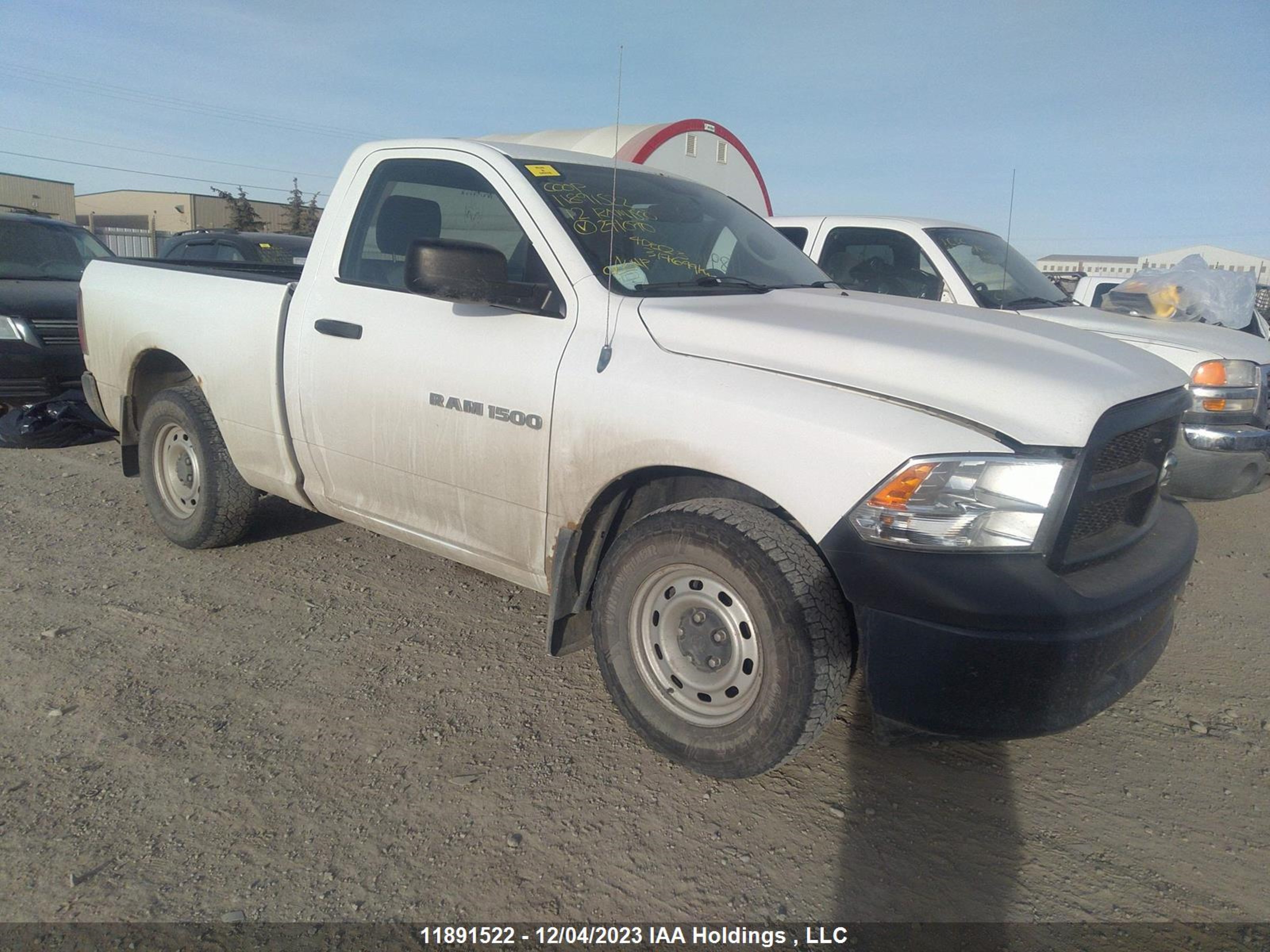 RAM 1500 2012 3c6jd6akxcg271070