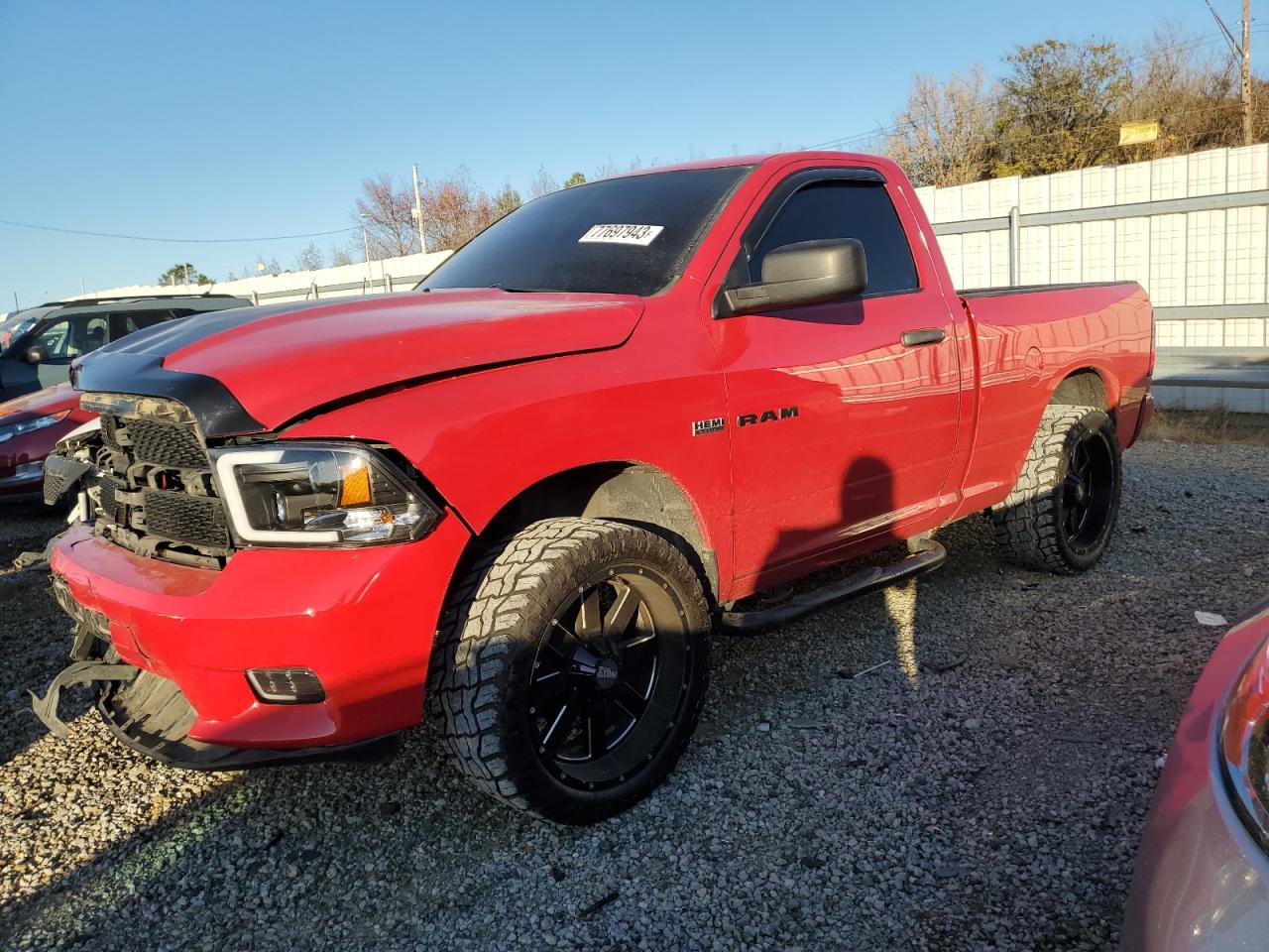 DODGE RAM 2012 3c6jd6at9cg144402