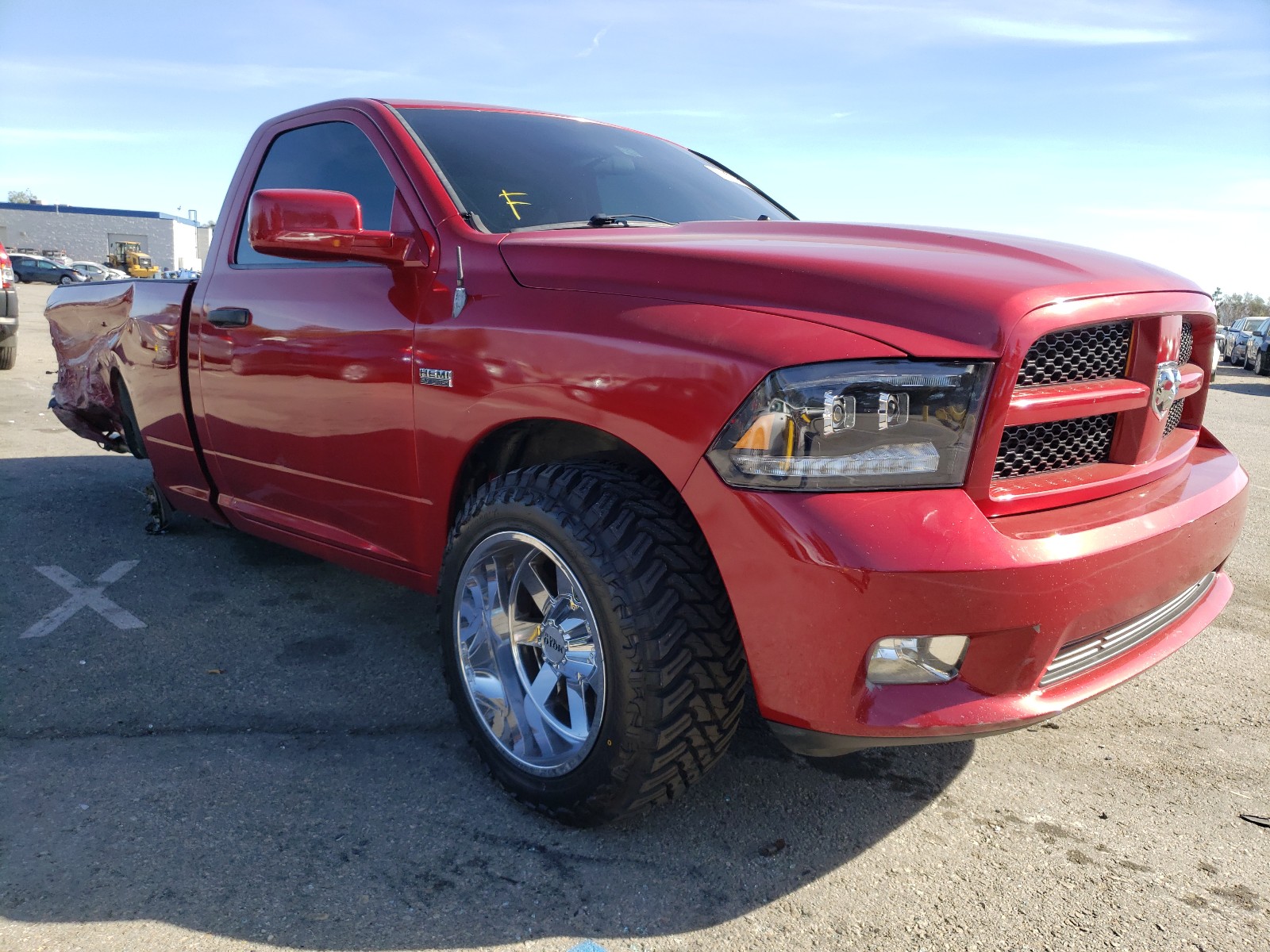 DODGE RAM 1500 S 2012 3c6jd6atxcg167011