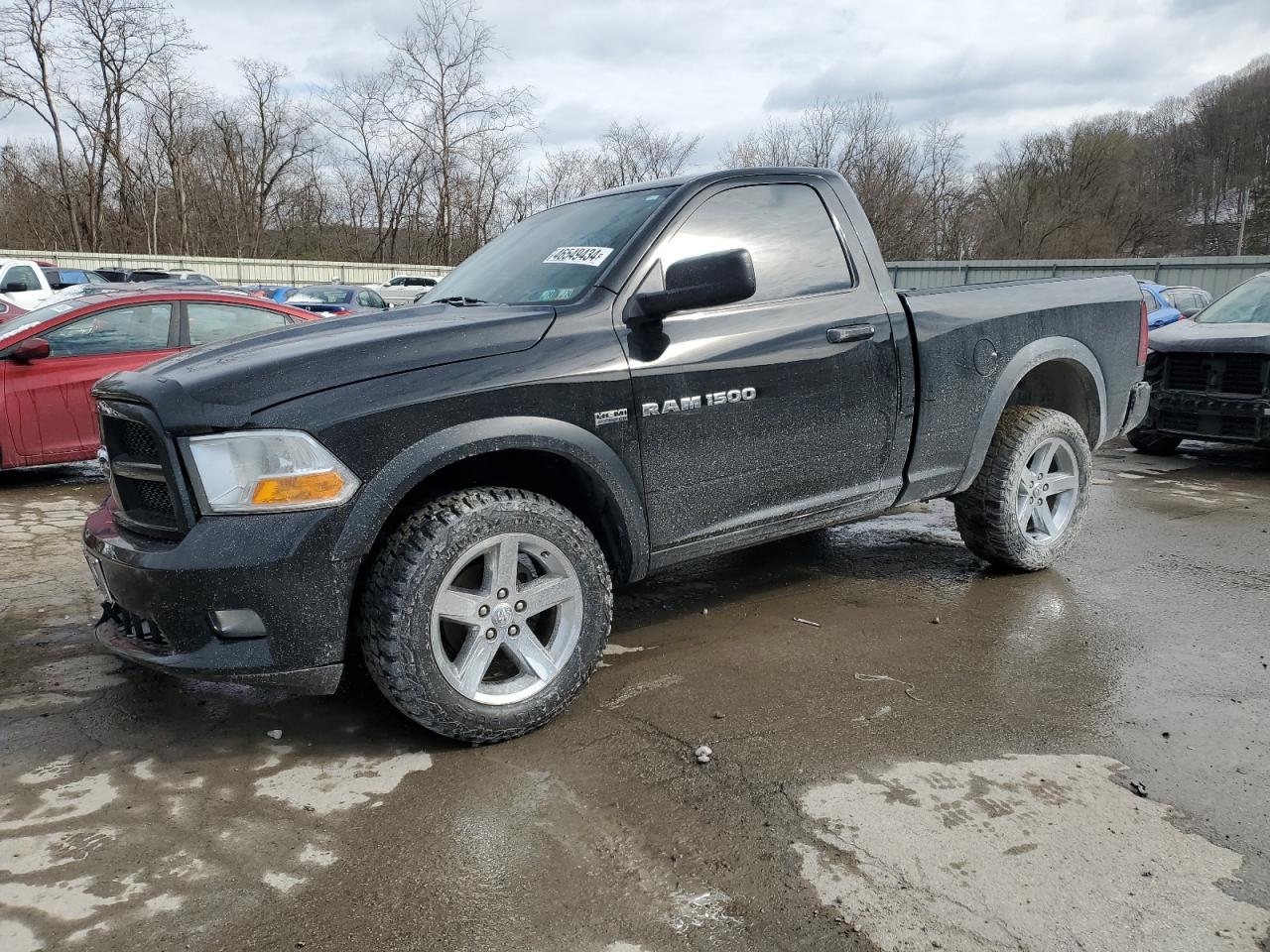 DODGE RAM 2012 3c6jd7at5cg205394