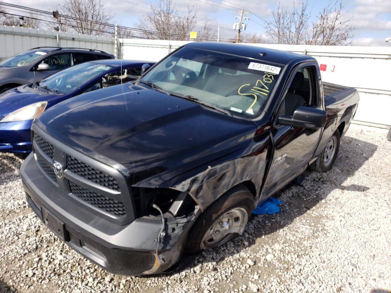 RAM 1500 2014 3c6jr6ag6eg284897