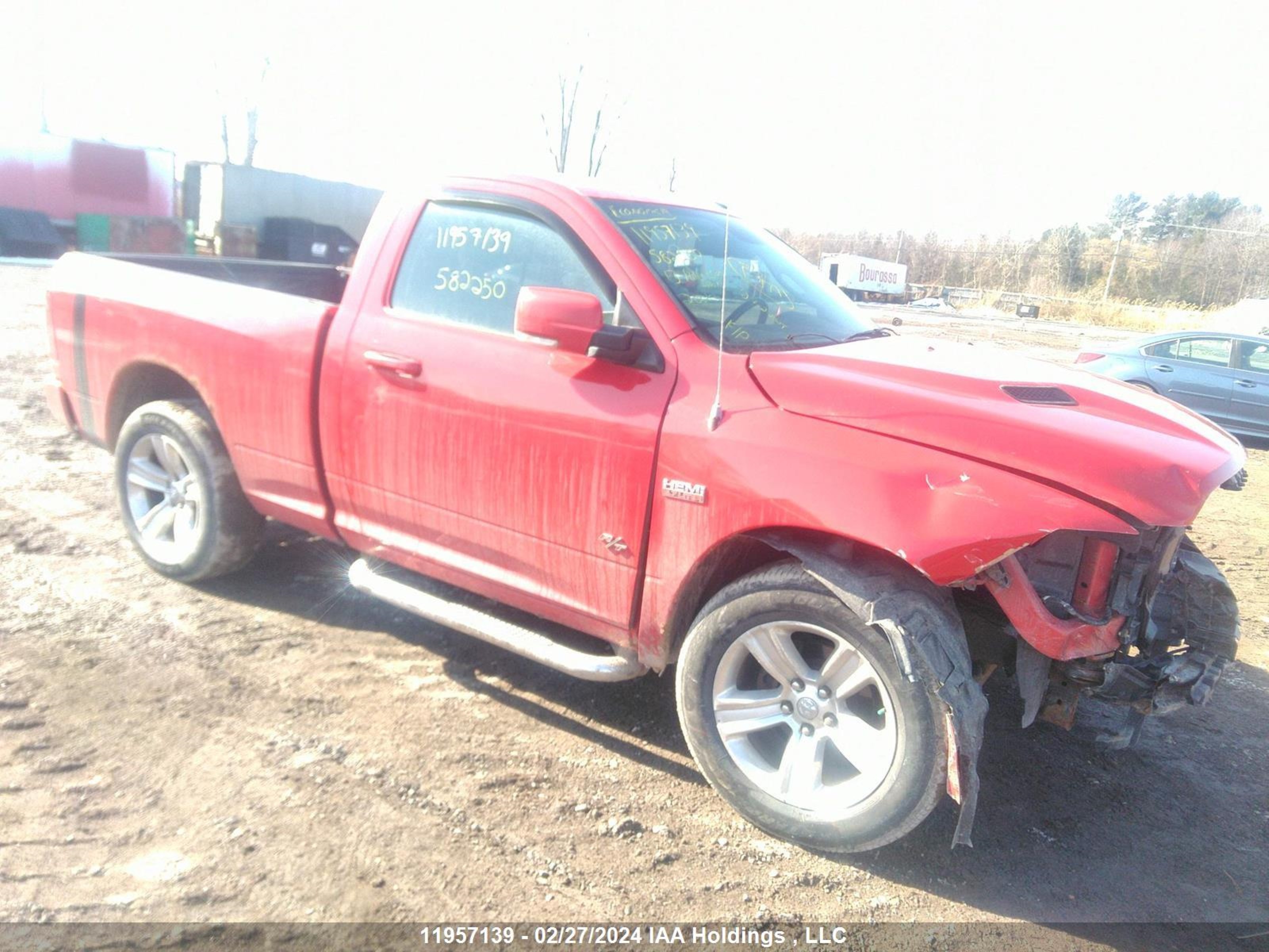 RAM 1500 2013 3c6jr7ct2dg582250