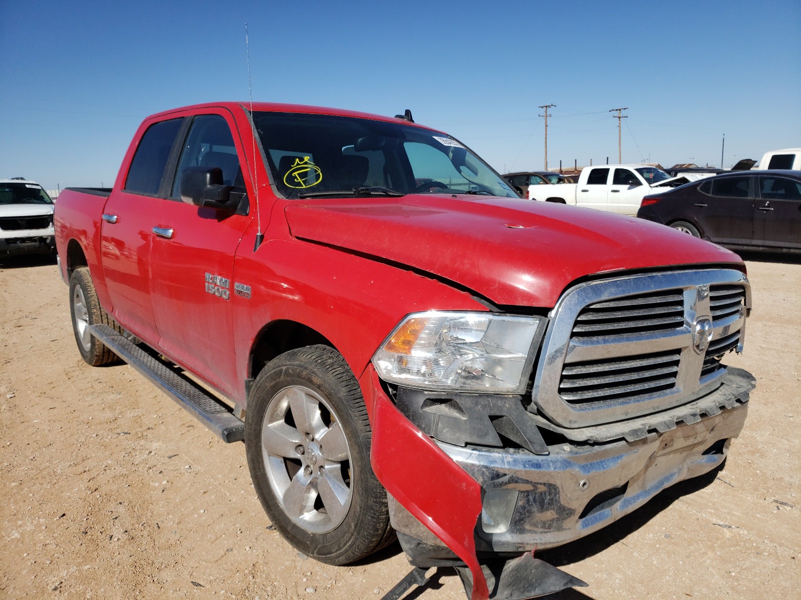 RAM 1500 SLT 2016 3c6rr6lt0gg292588