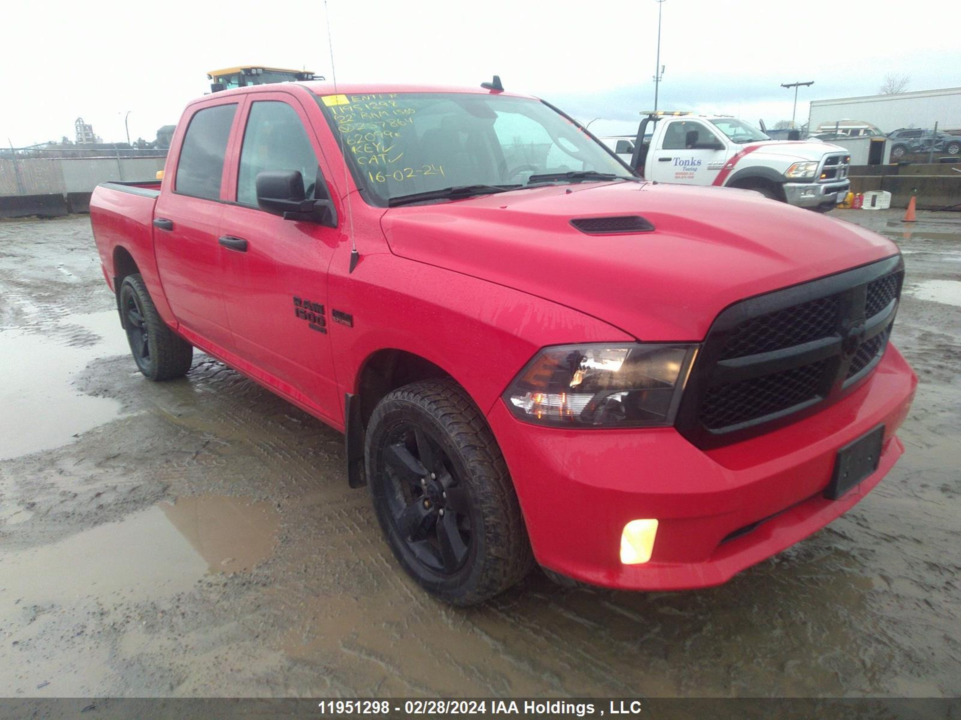 RAM 1500 2022 3c6rr7kt4ng257864