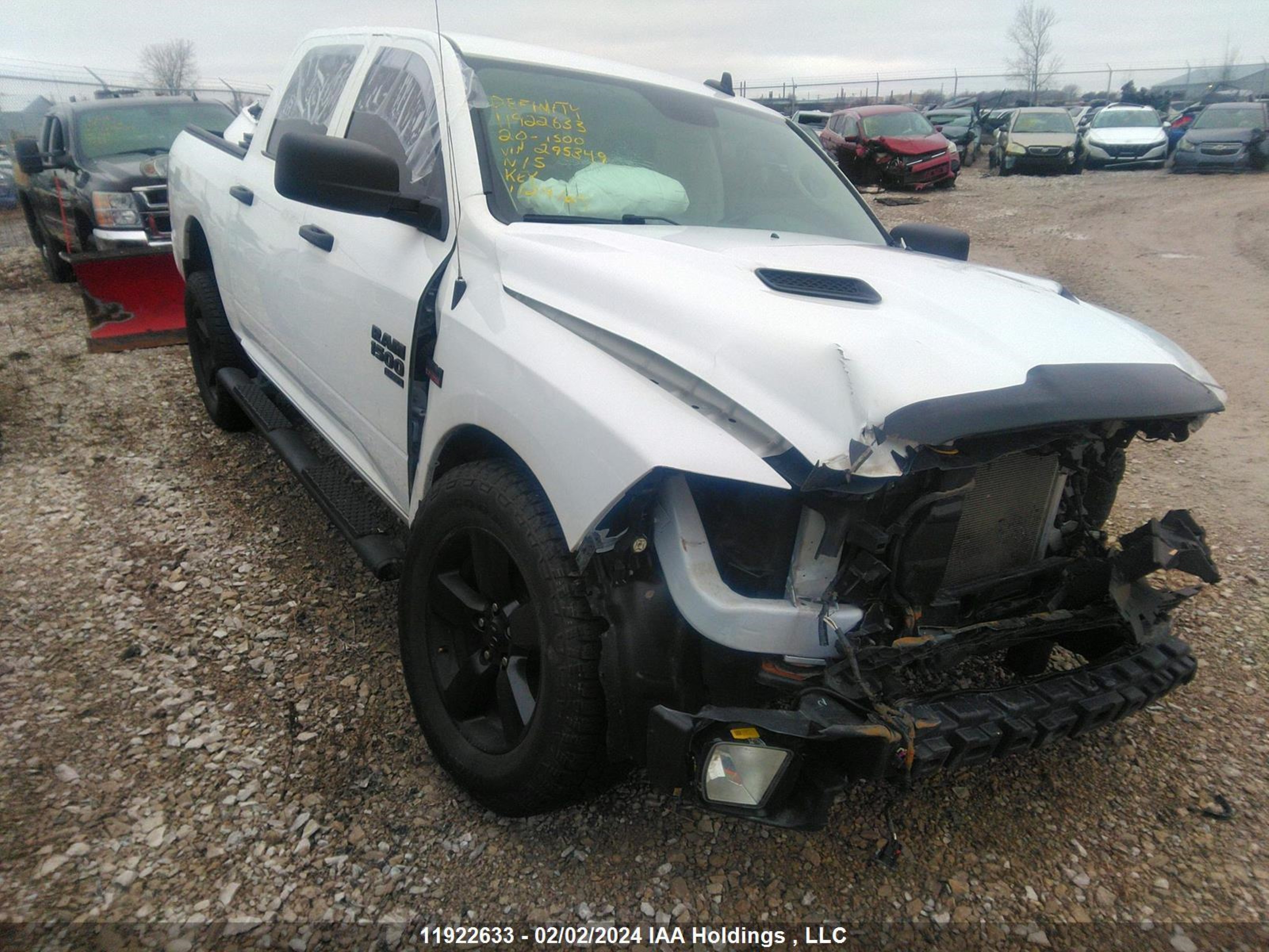 RAM 1500 2020 3c6rr7kt6lg295349