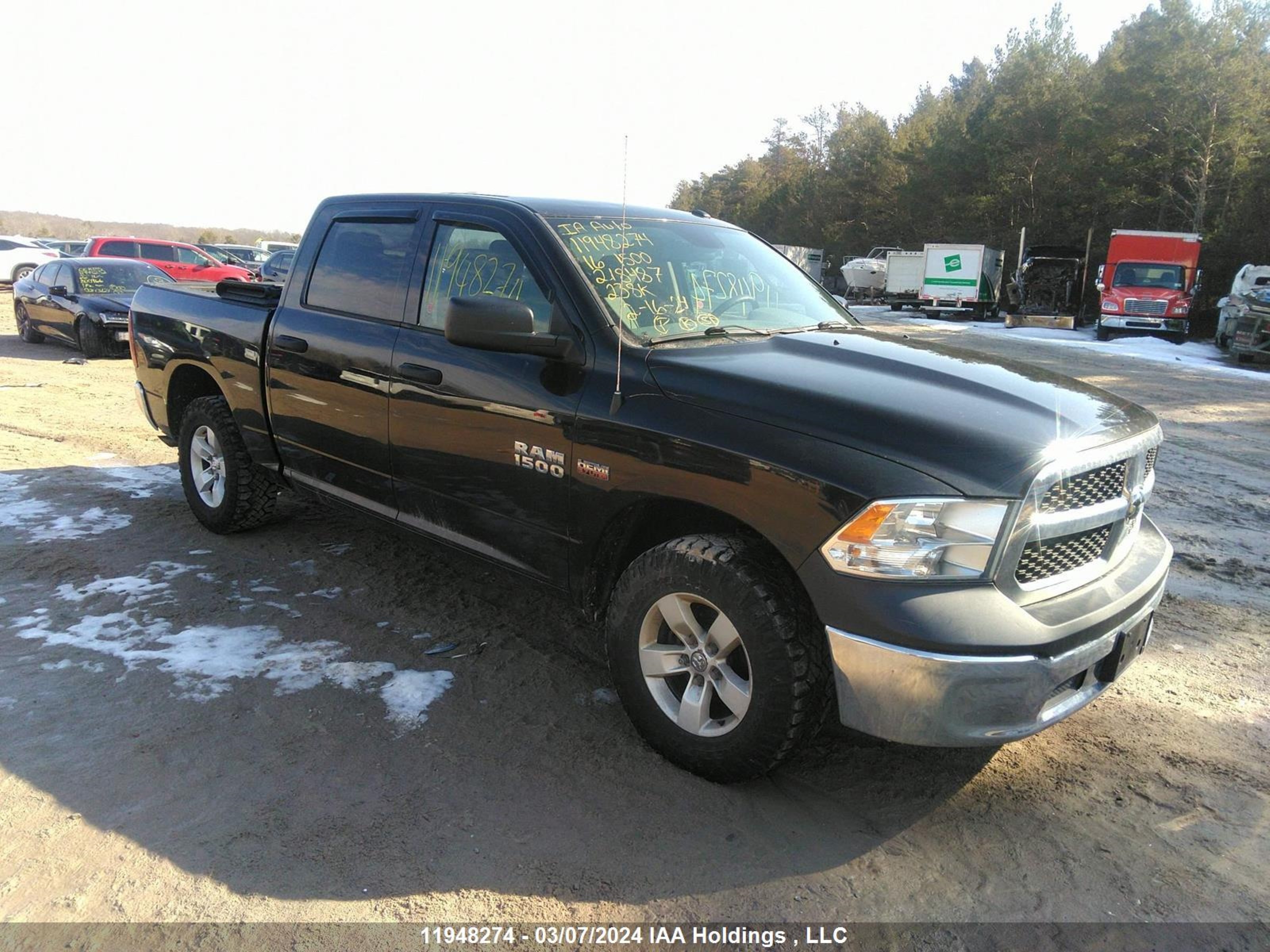 RAM 1500 2016 3c6rr7ktxgg218487