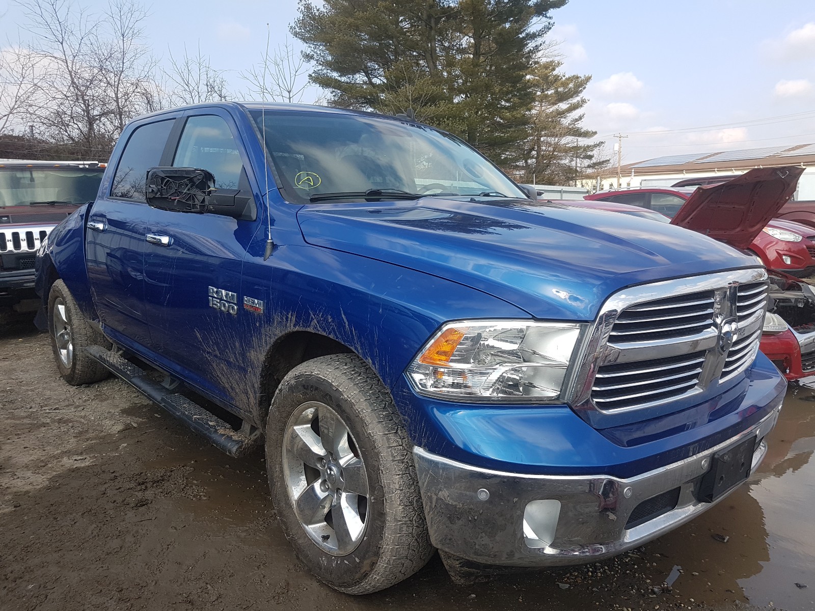 RAM 1500 SLT 2017 3c6rr7lt5hg602886