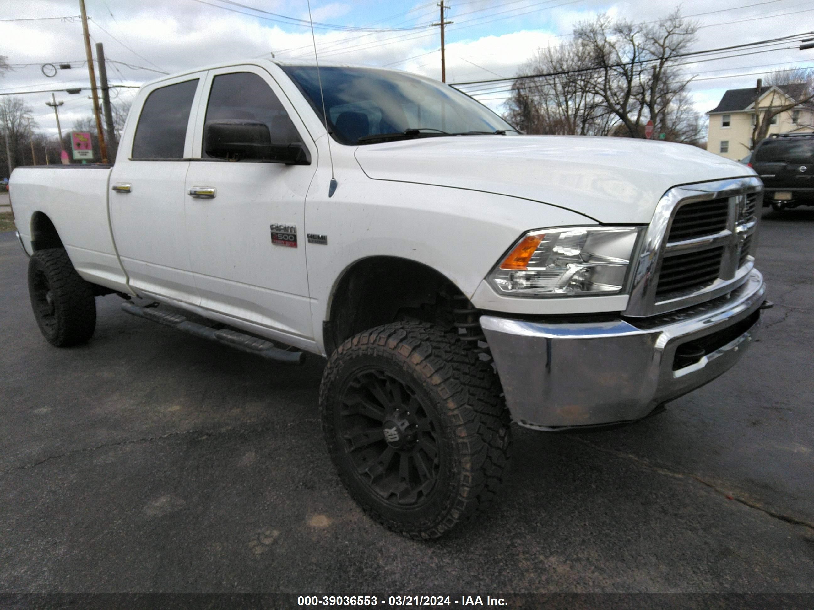 RAM 2500 2012 3c6td5j29cg283391