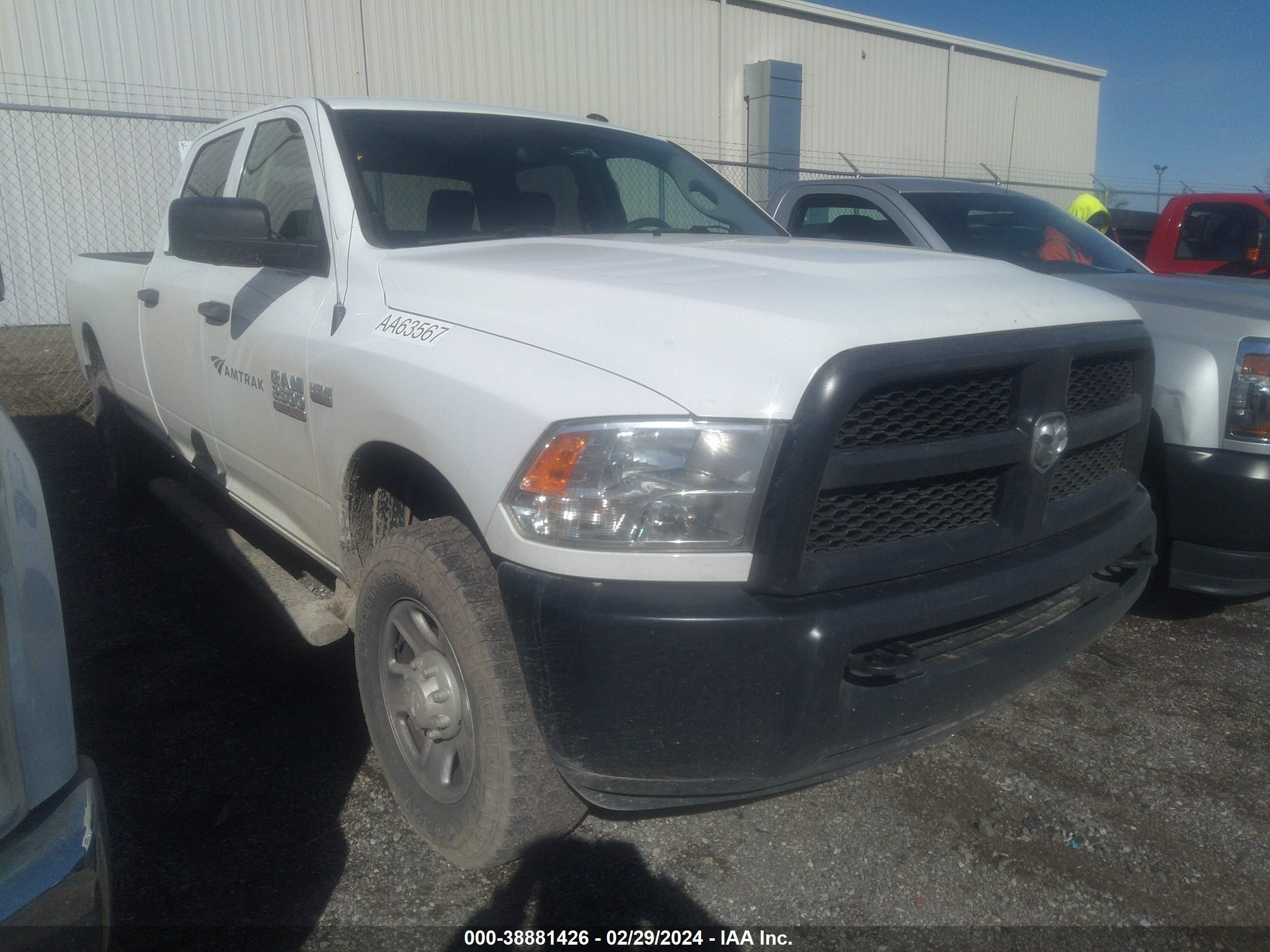 RAM 2500 2018 3c6tr5ht1jg363619